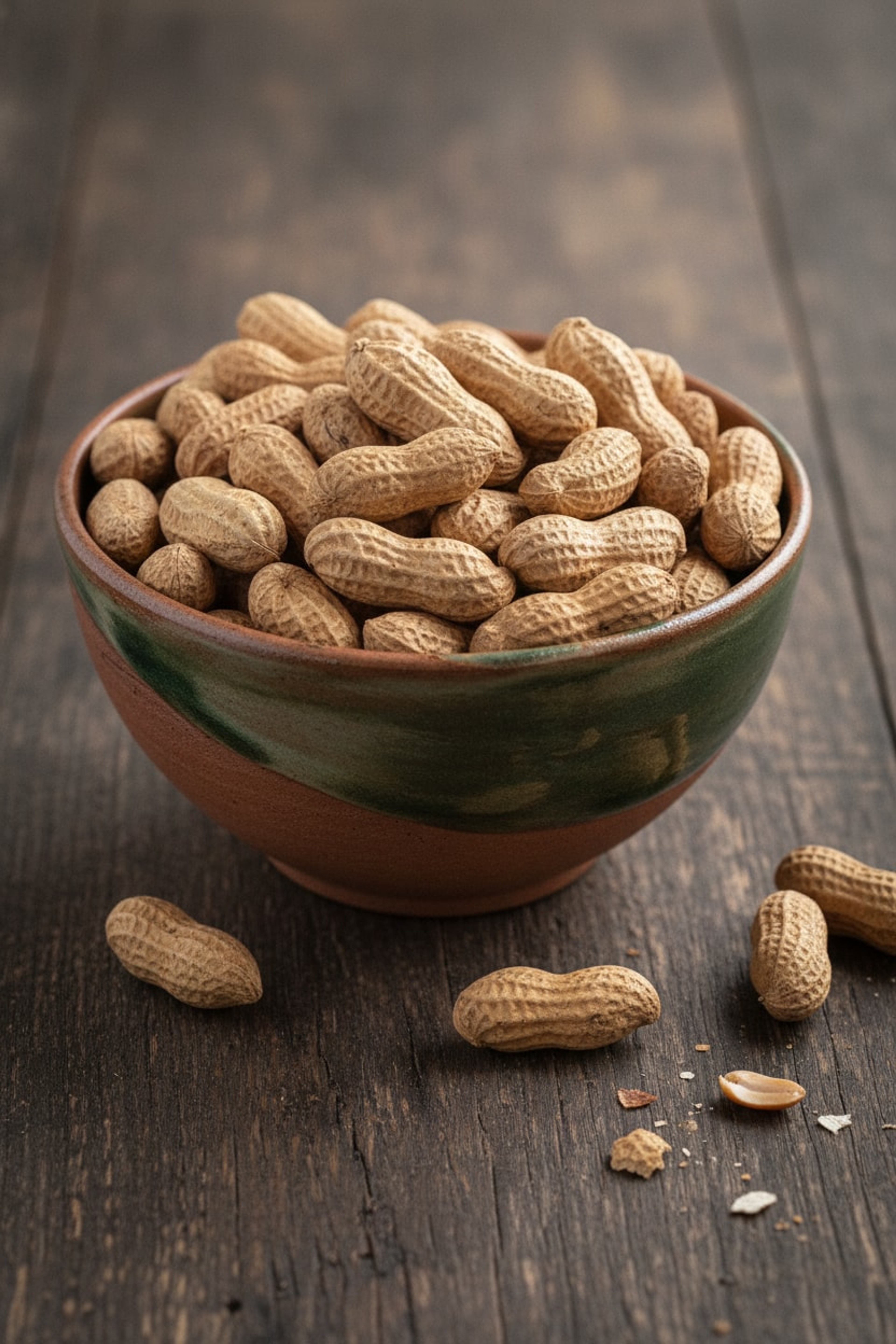 Roasted Groundnut in Shell – In a bowl