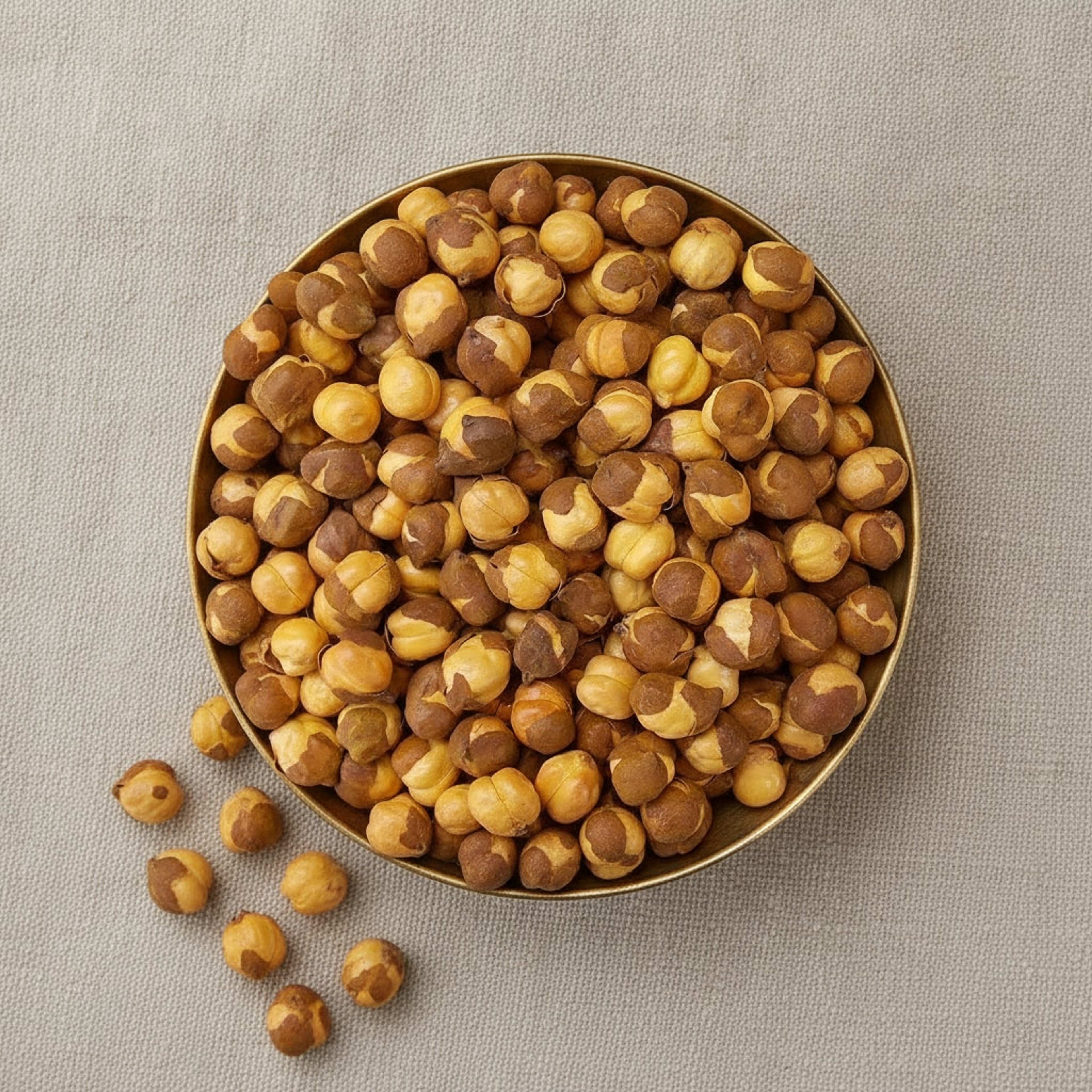 Roasted Chana (Bhuna Chana) – From above