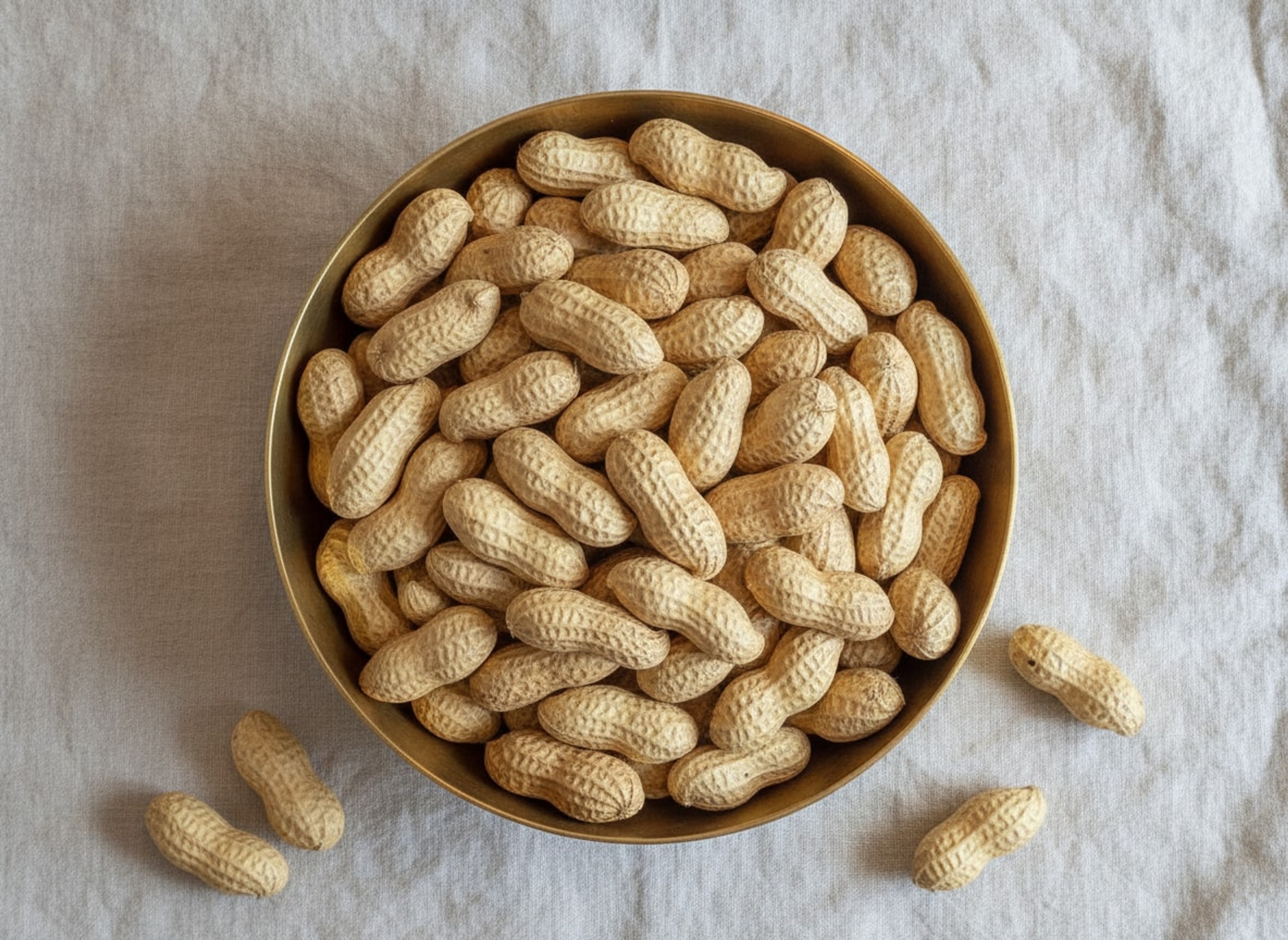 Raw Groundnut in Shell – From above