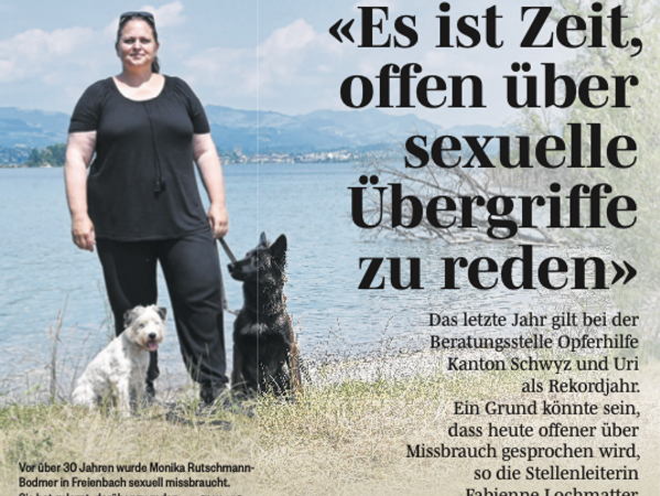 "Sexueller Missbrauch soll kein Tabu mehr sein" MarchAnzeiger 2023