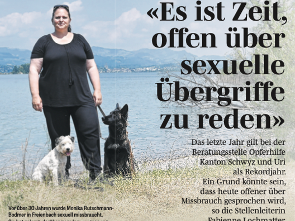 "Sexueller Missbrauch soll kein Tabu mehr sein" MarchAnzeiger 2023
