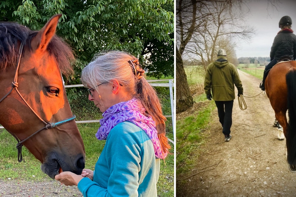 Pferdetherapie mit Harry 2021