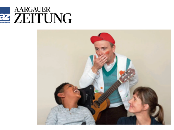 "Ferienwoche Stiftung Kifa mit Therapiehunden" Aargauer Zeitung 2023