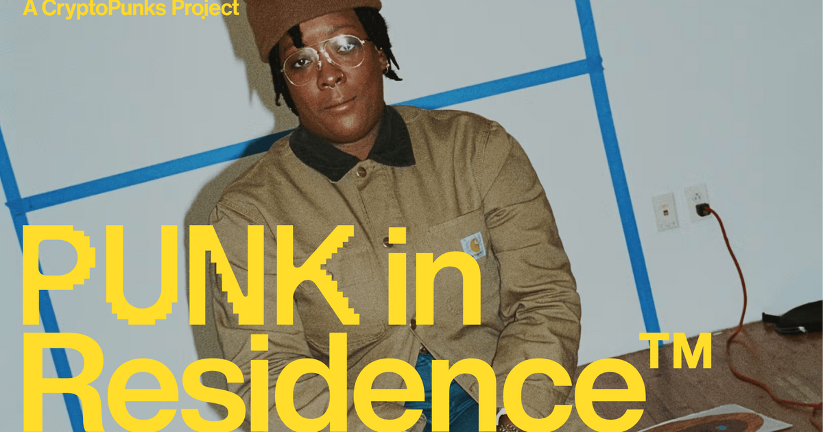 Cryptopunks Punk In Residence