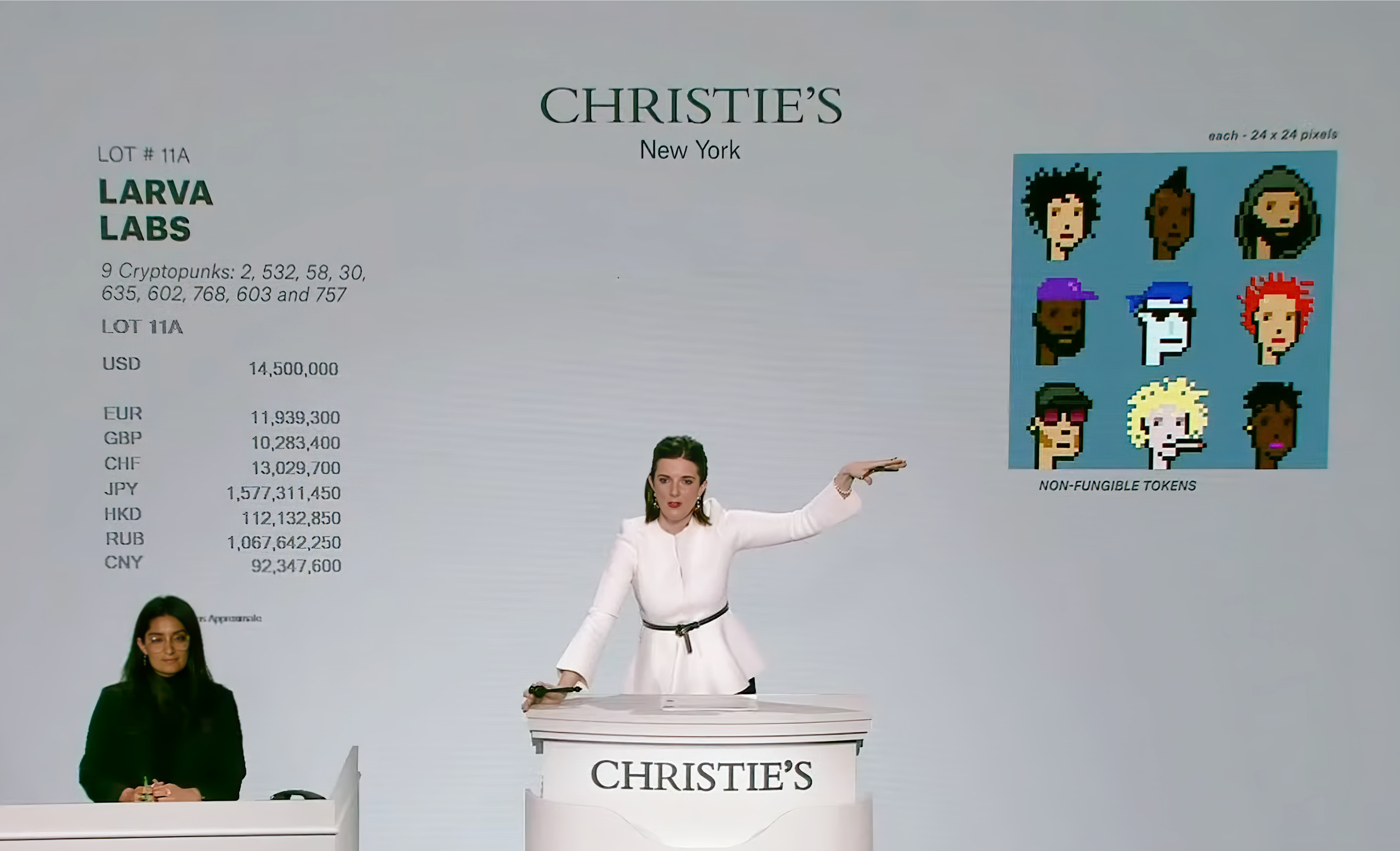 punks at Christies auction 