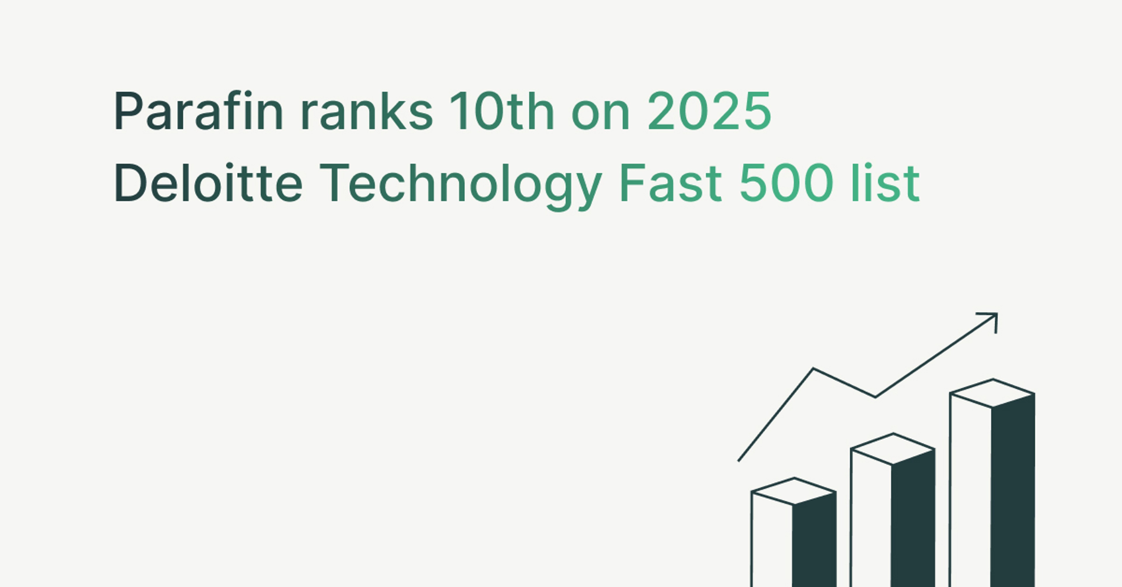 Parafin ranks 10th on 2025 Deloitte Technology Fast 500 List