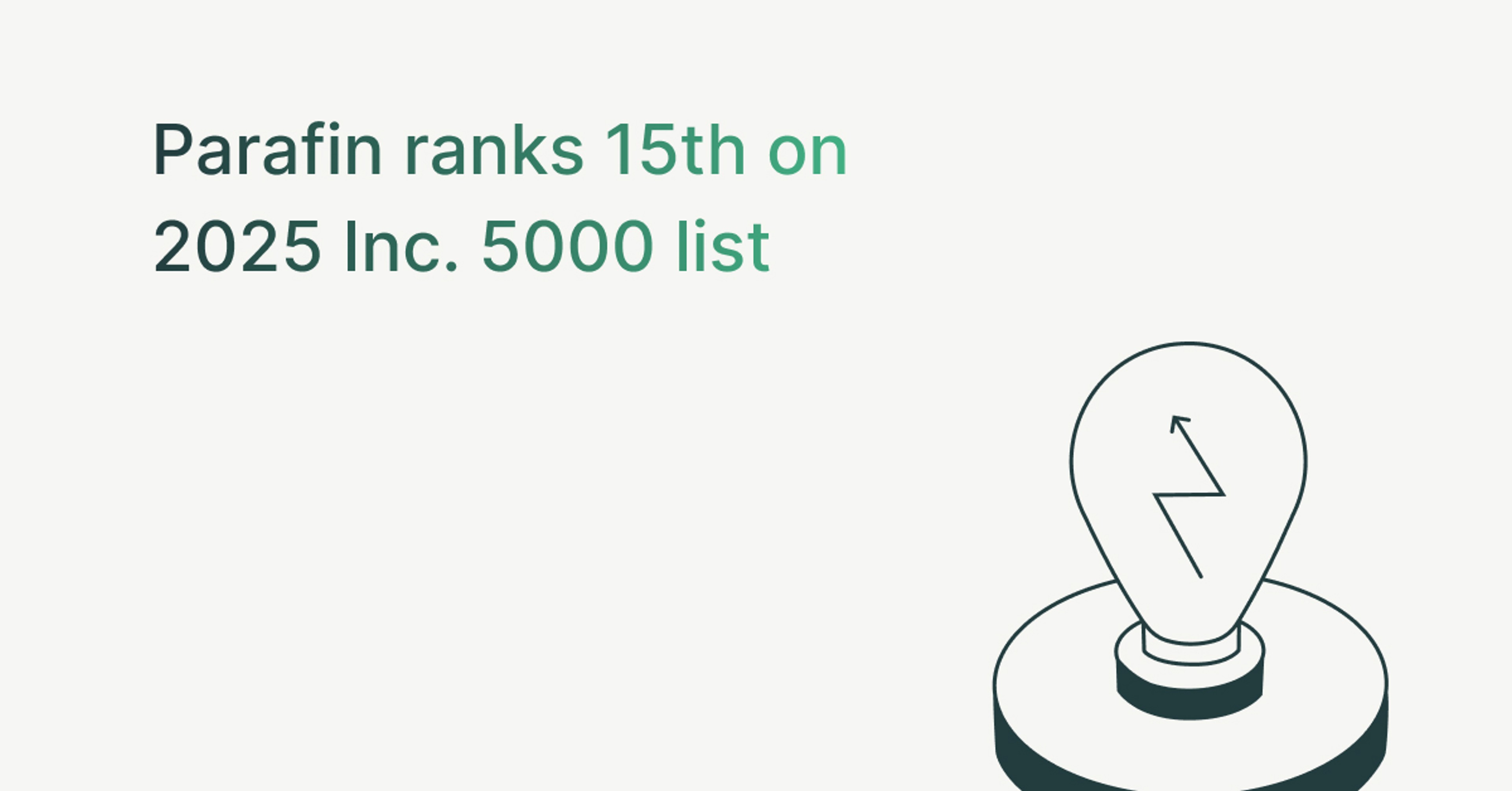Parafin ranks 15th on 2025 Inc. 5000 list