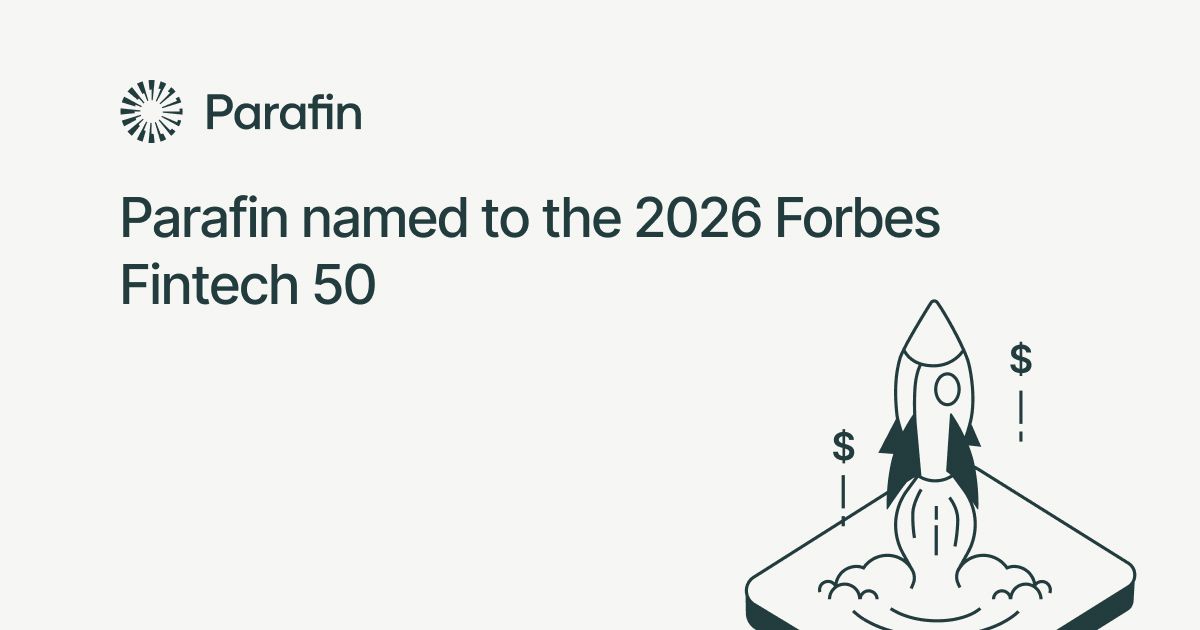 Parafin makes 2026 Forbes Fintech 50 list