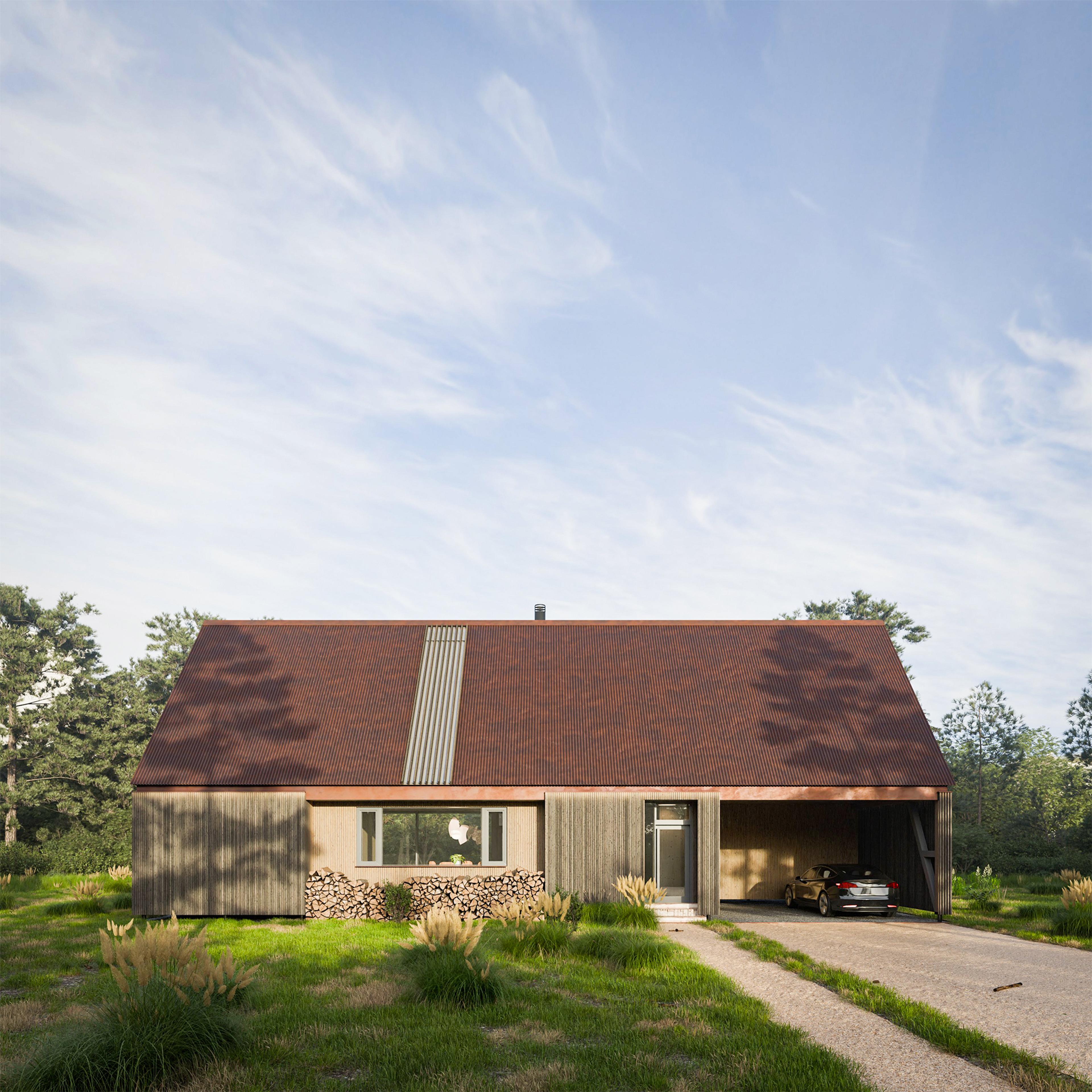 Bayaya – Sulava Modular Wooden House — exterior view 2