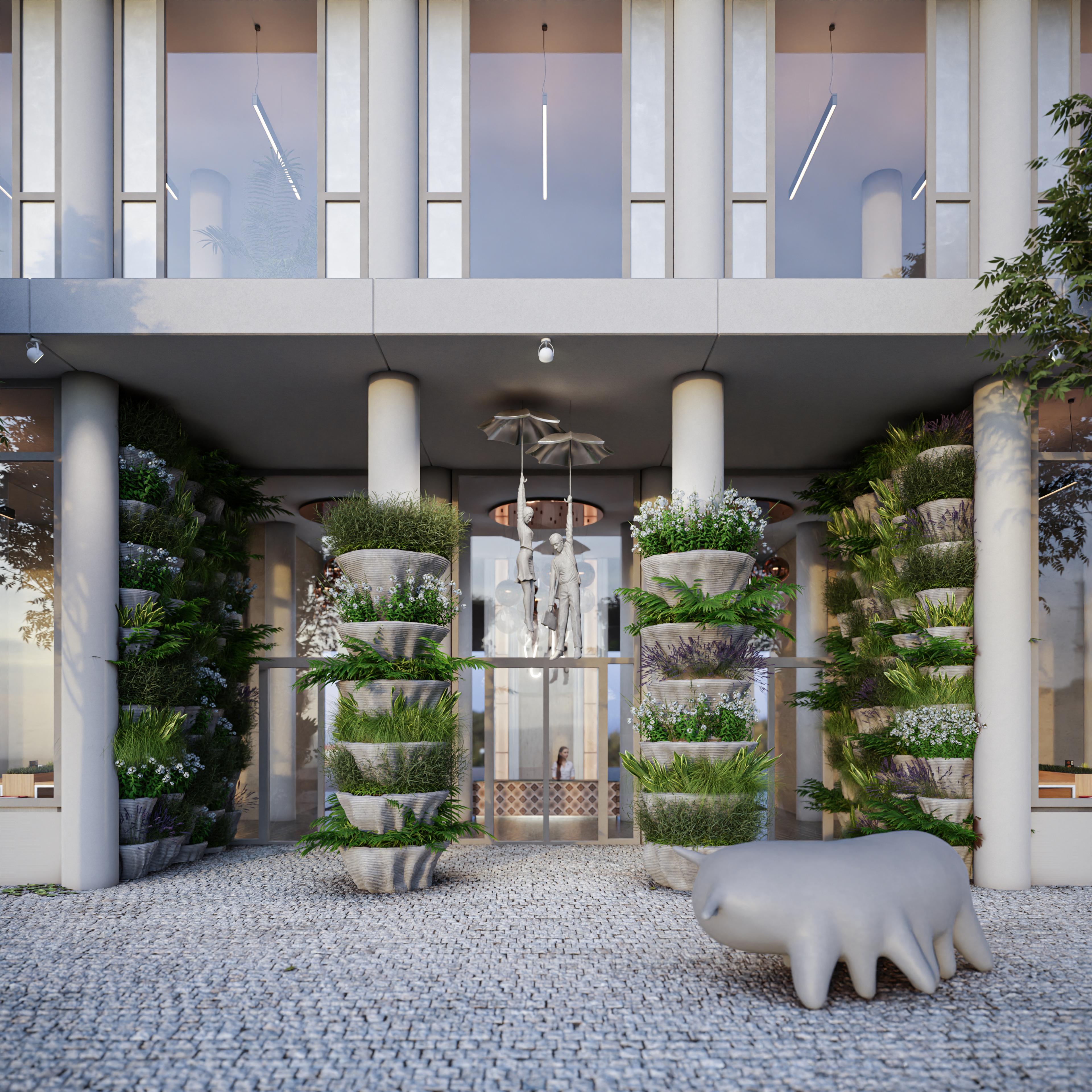 Scoolpt – 3D Concrete Printing — render 1