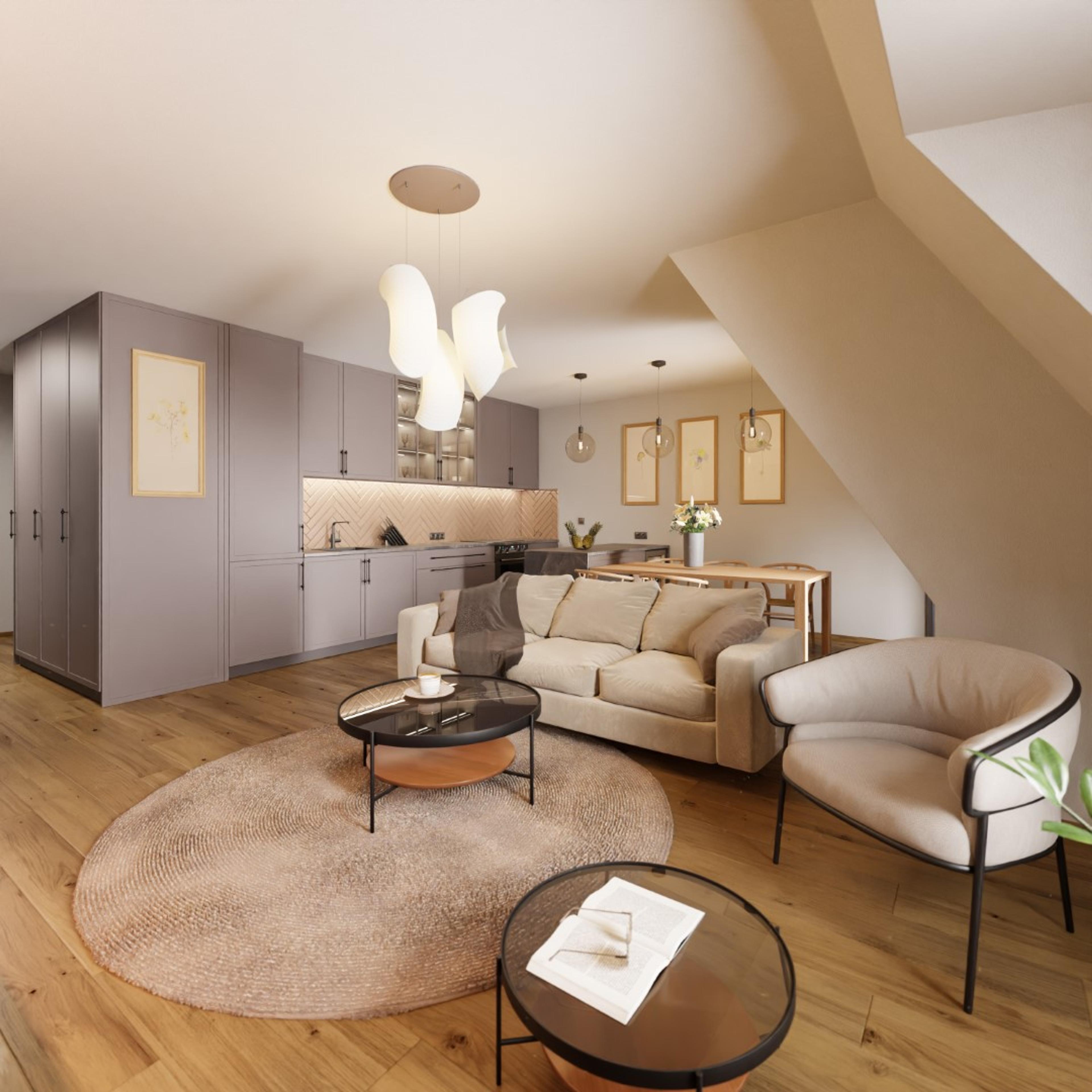 DBDA – Interiors of an Apartment Building, Prague