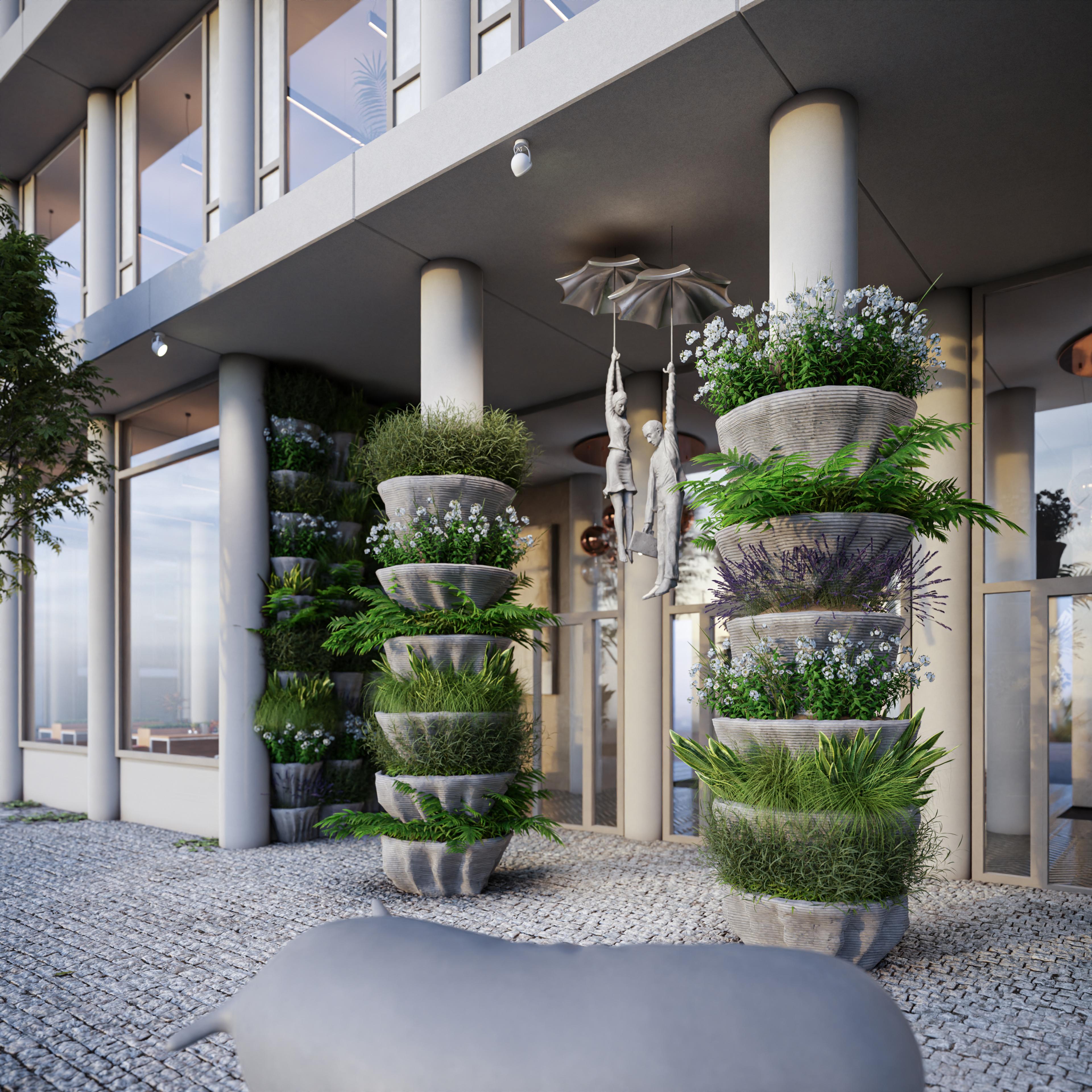 Scoolpt – 3D Concrete Printing — render 2