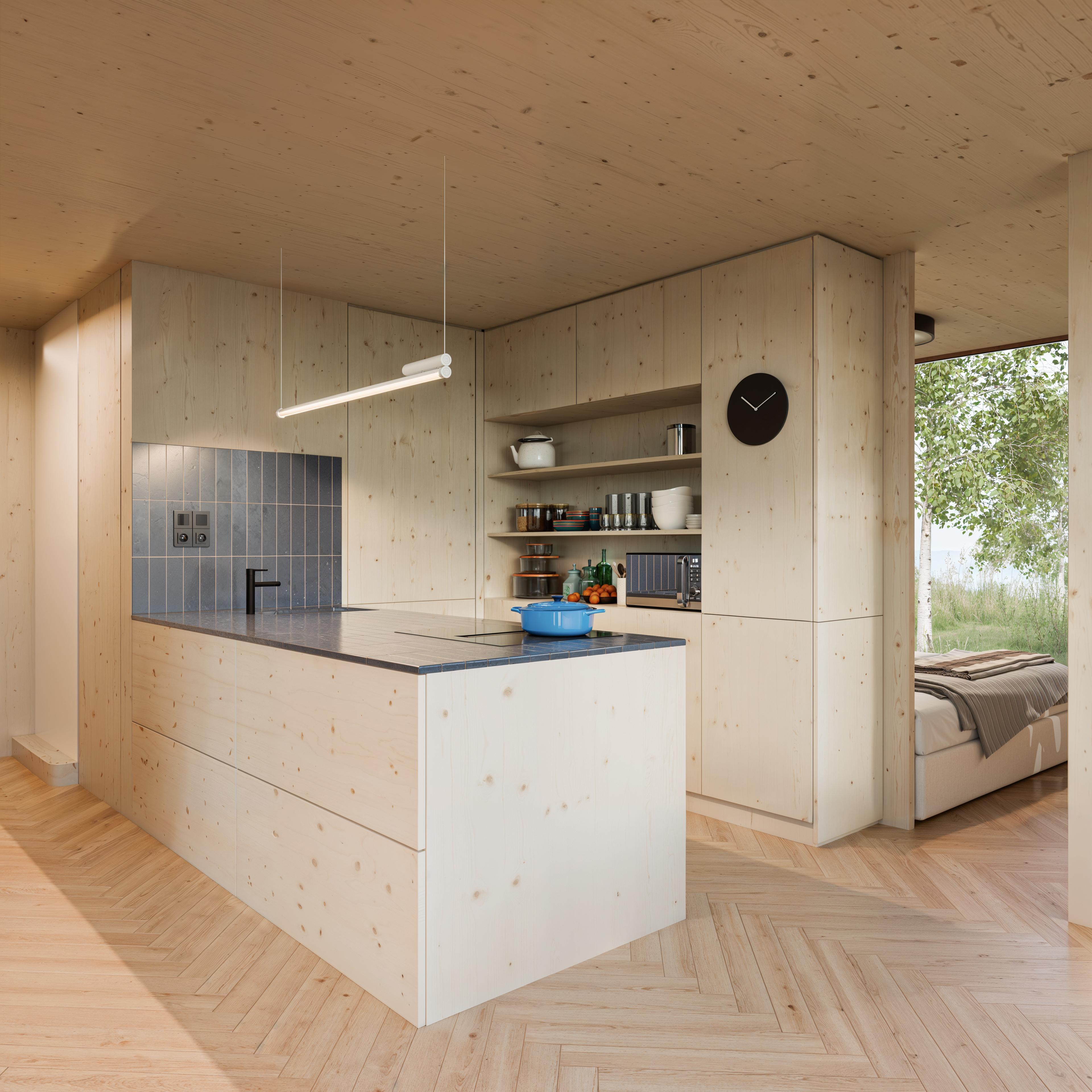 Bayaya – Cottage by the Stream — kitchen 2