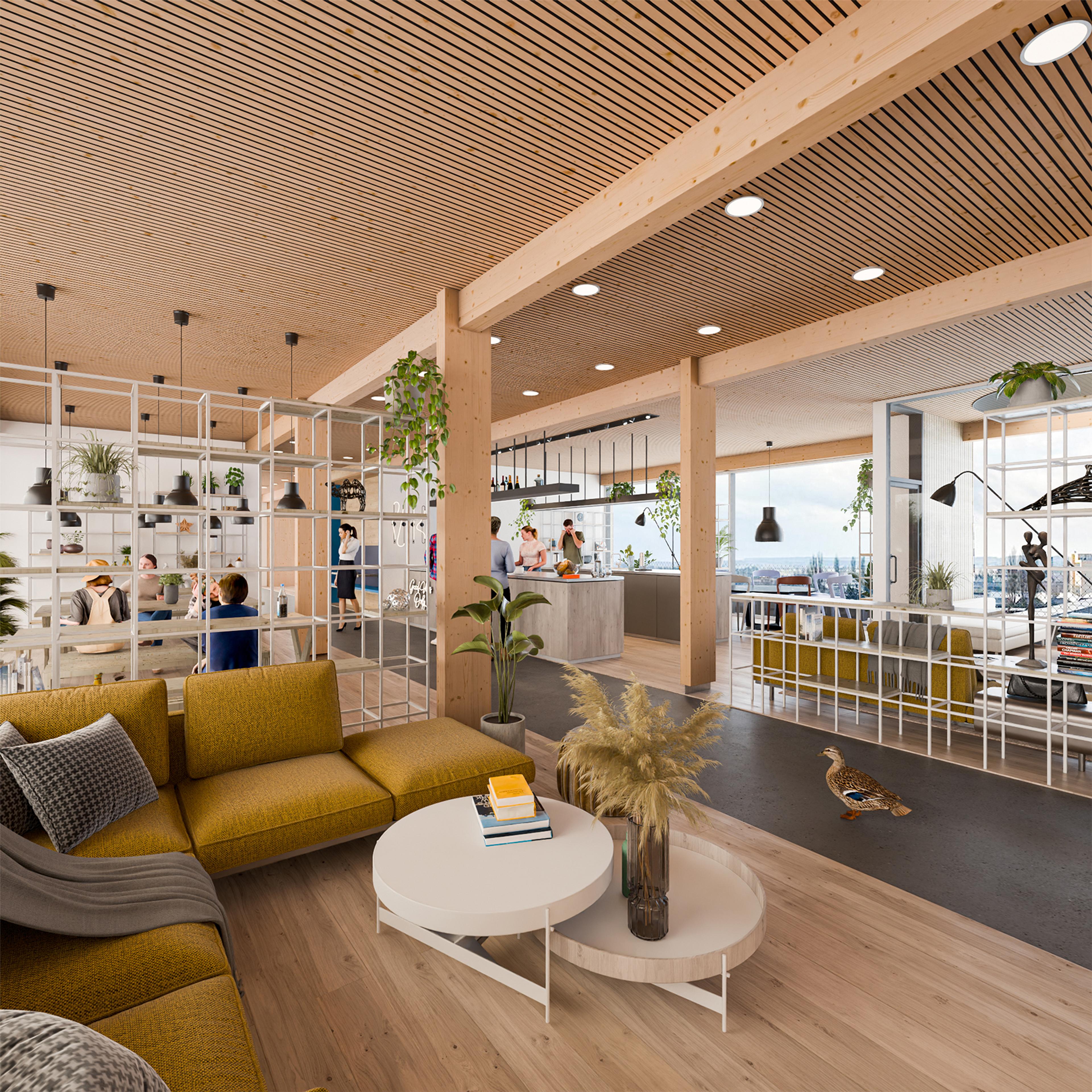 Archlin – Offices in Hradec Králové — interior view 3
