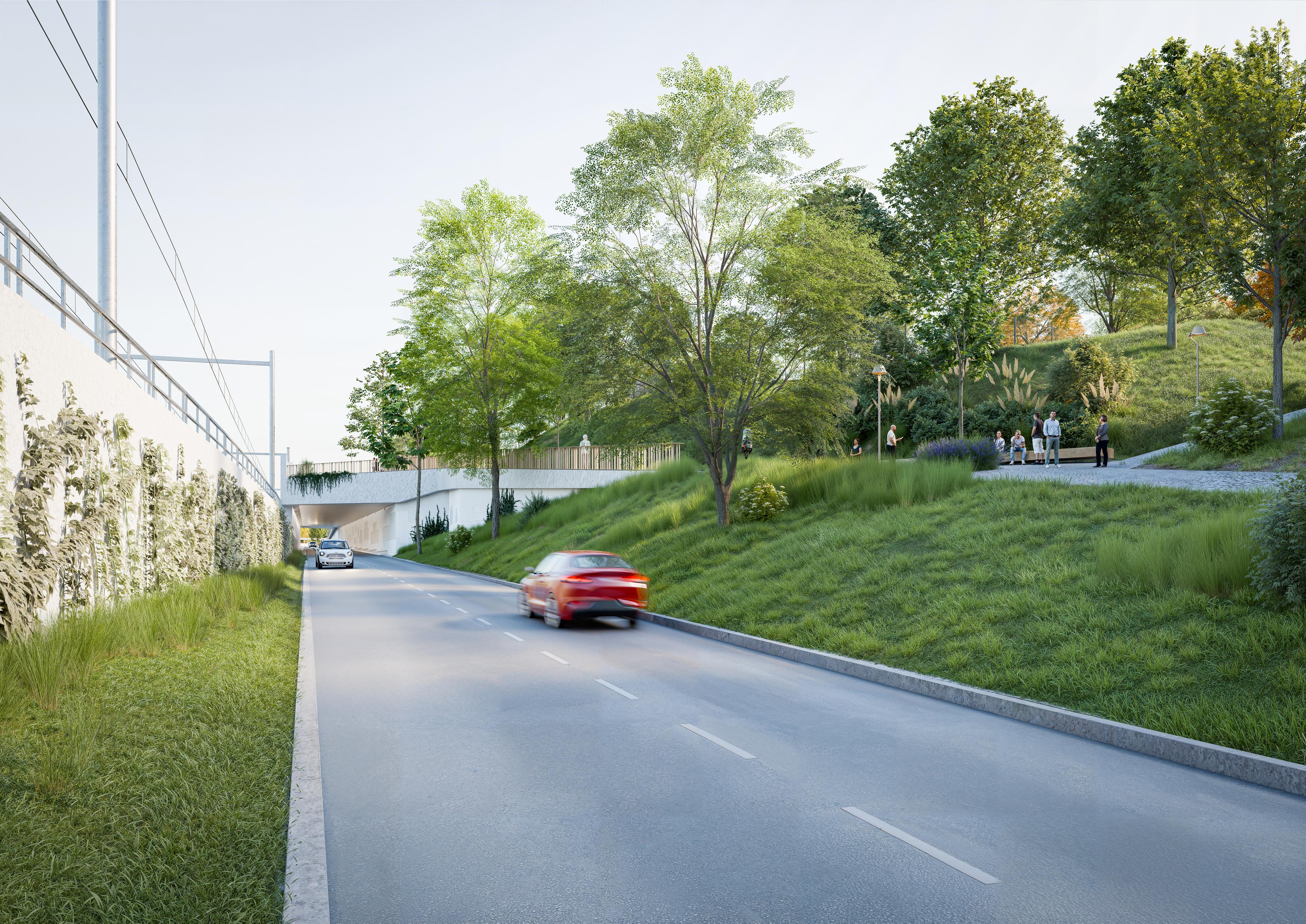 SUM – Road Gallery in Černošice — view 2