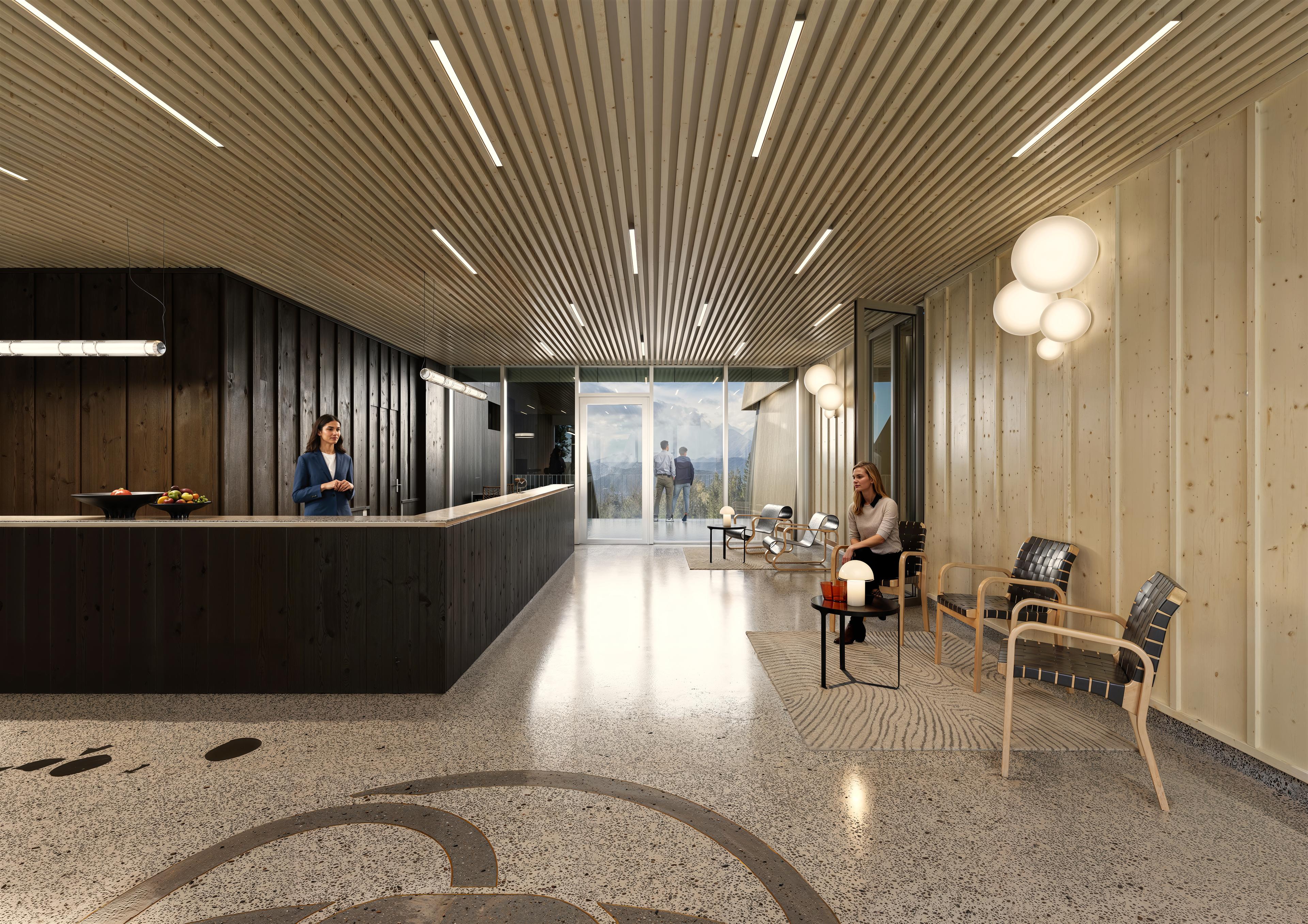 LBNK – Hotel Sukenická — reception