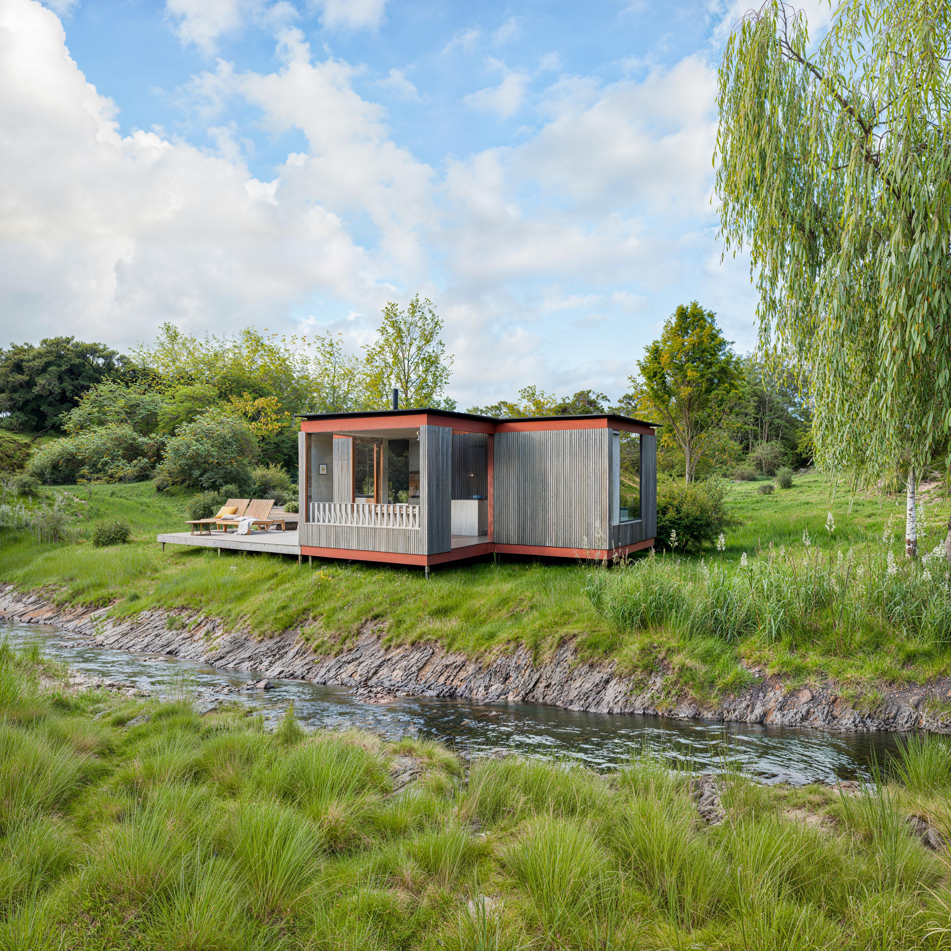 Bayaya – Cottage by the Stream — exterior view 1