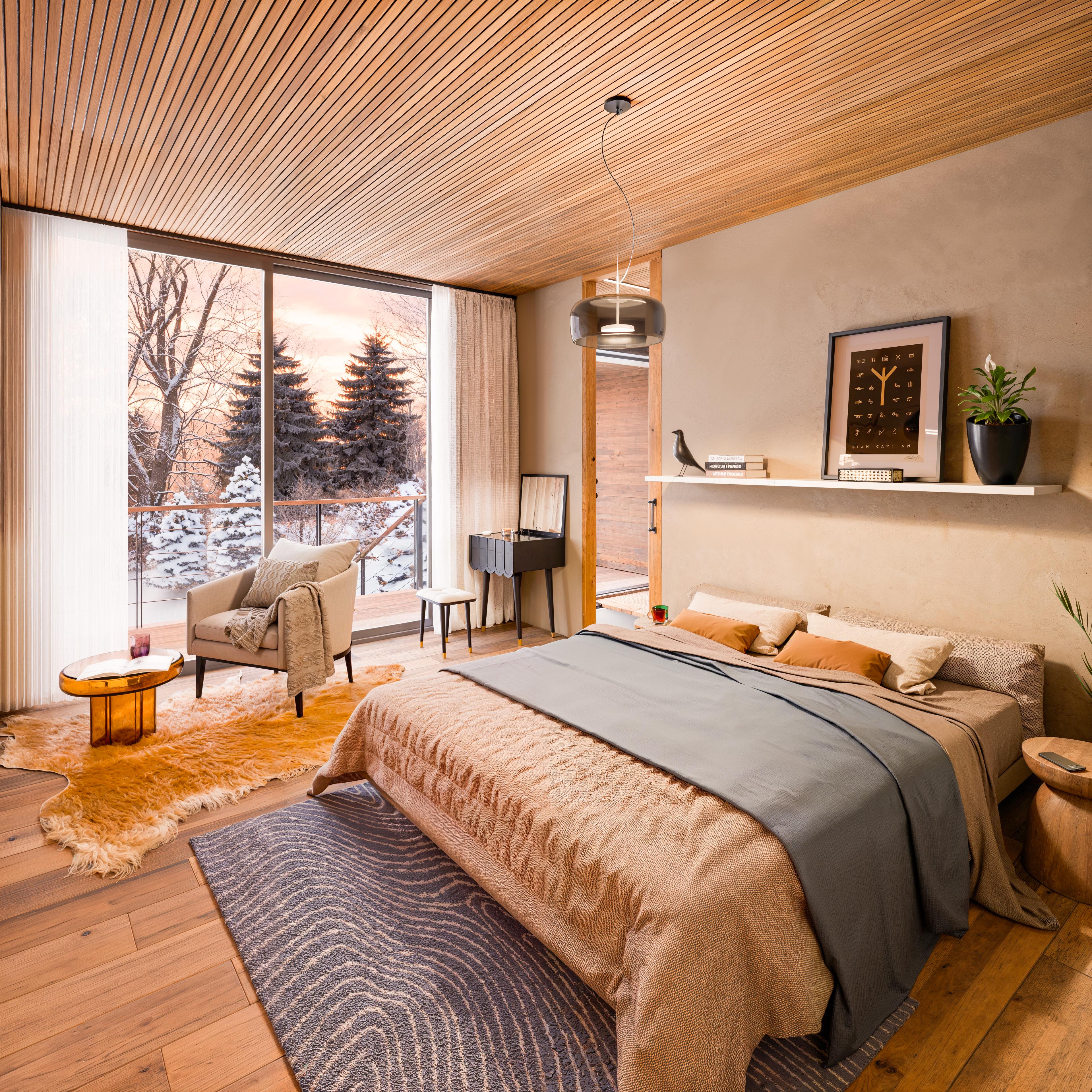 Bayaya – Winter Cottage in Poníklá — bedroom 1