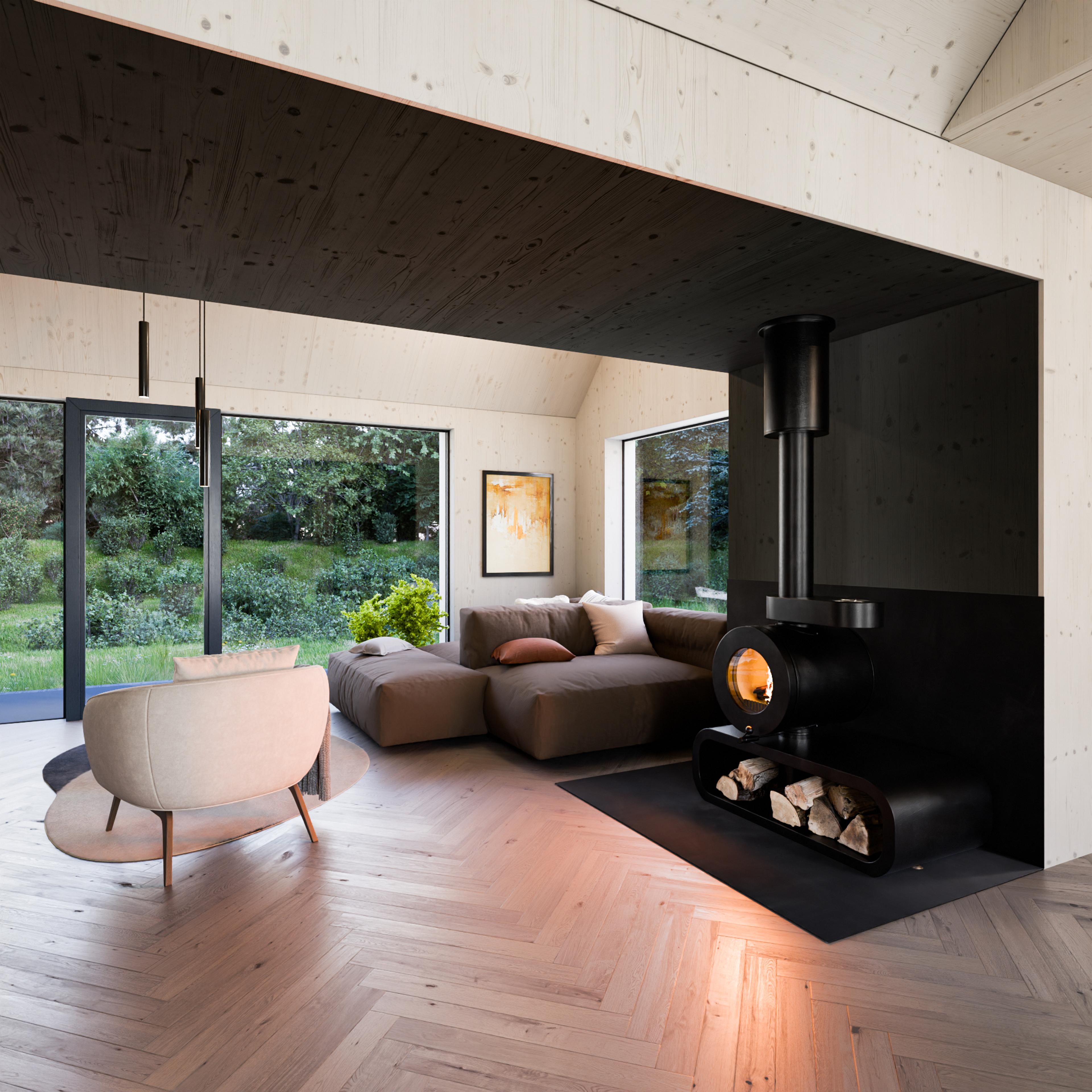 Bayaya – Spolu Modular Wooden House — living room 2