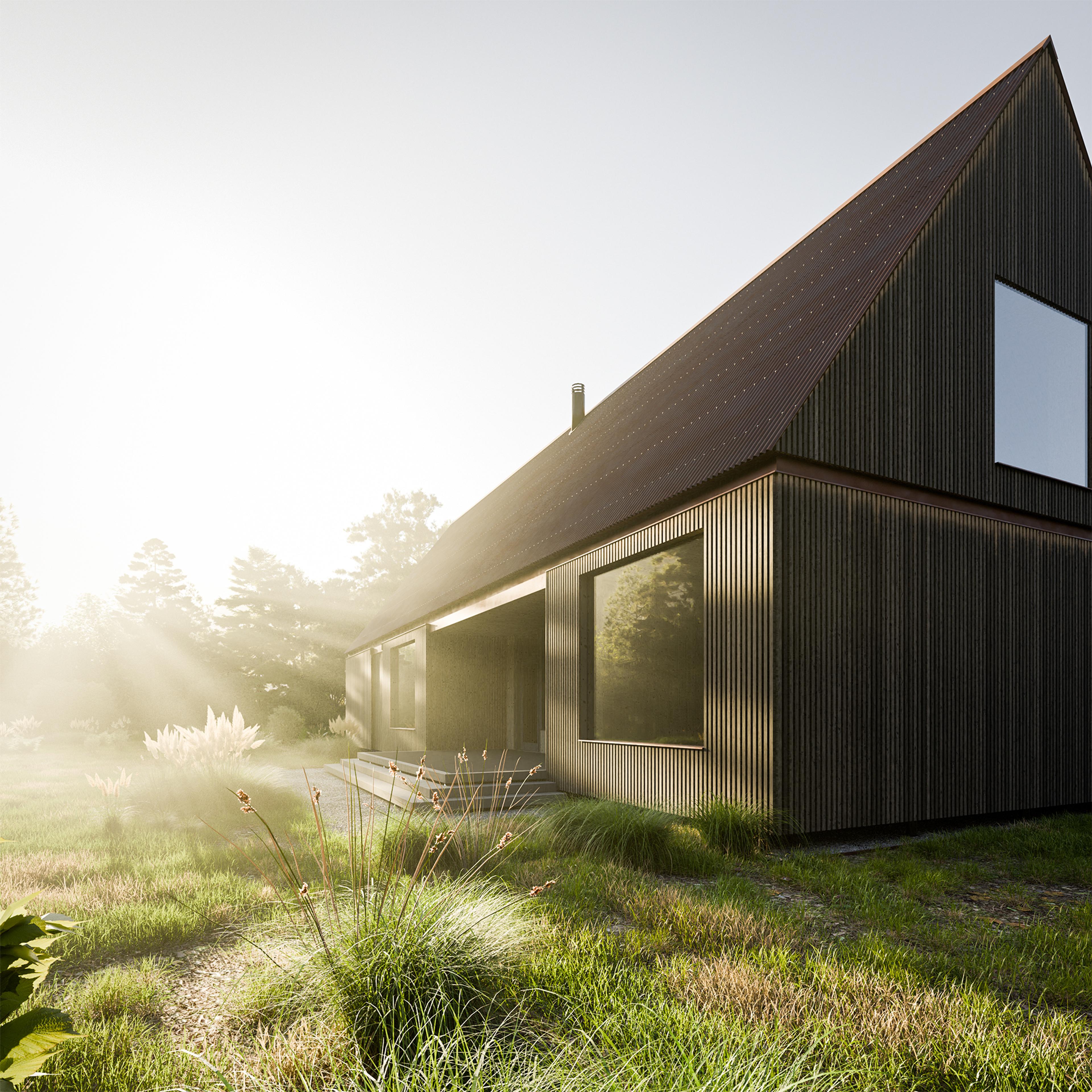 Bayaya – Sulava Modular Wooden House — exterior view 4