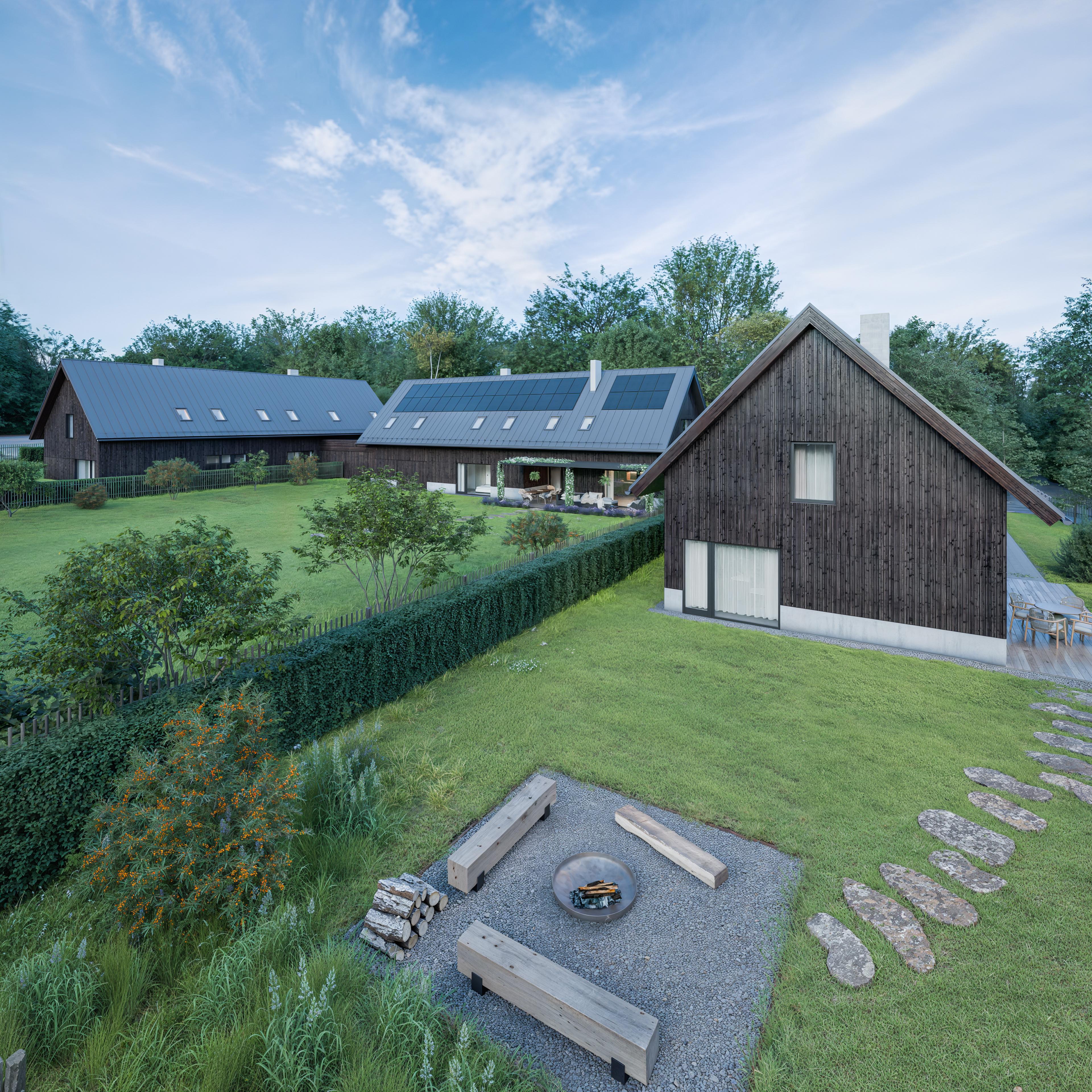 DBDA – Country Estate near Prague — aerial exterior view
