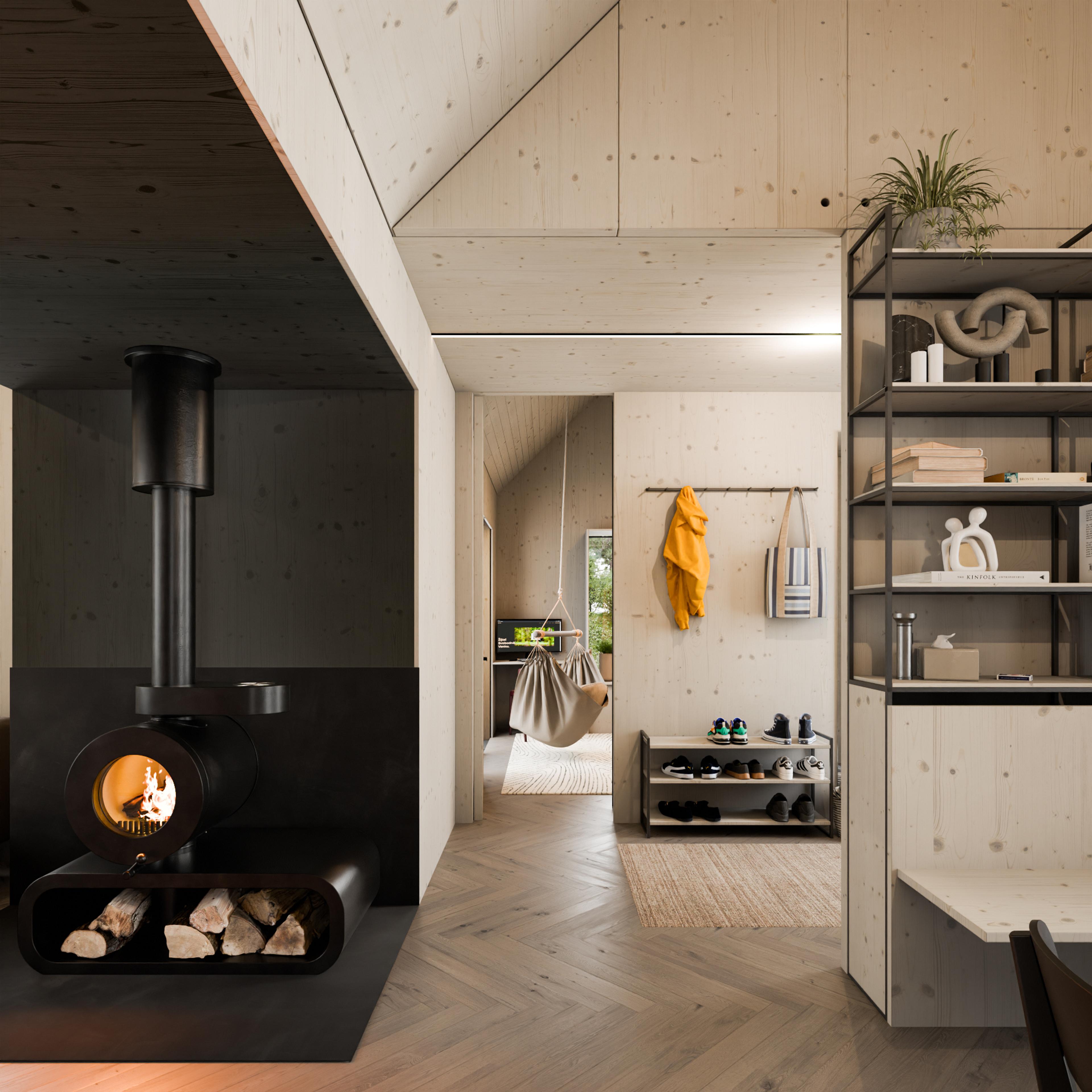 Bayaya – Spolu Modular Wooden House — kitchen 2