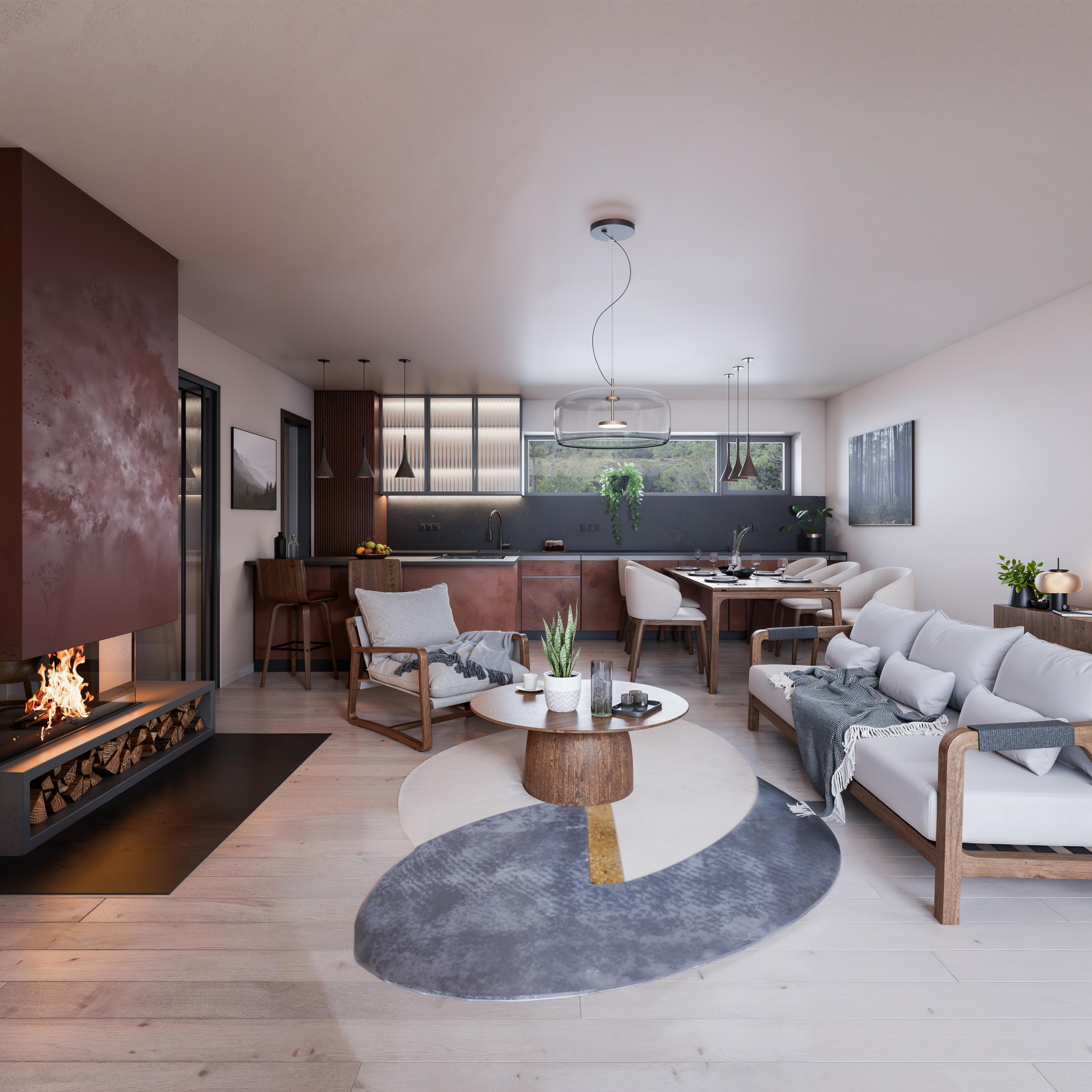 DBDA – Country Estate near Prague — living room 2