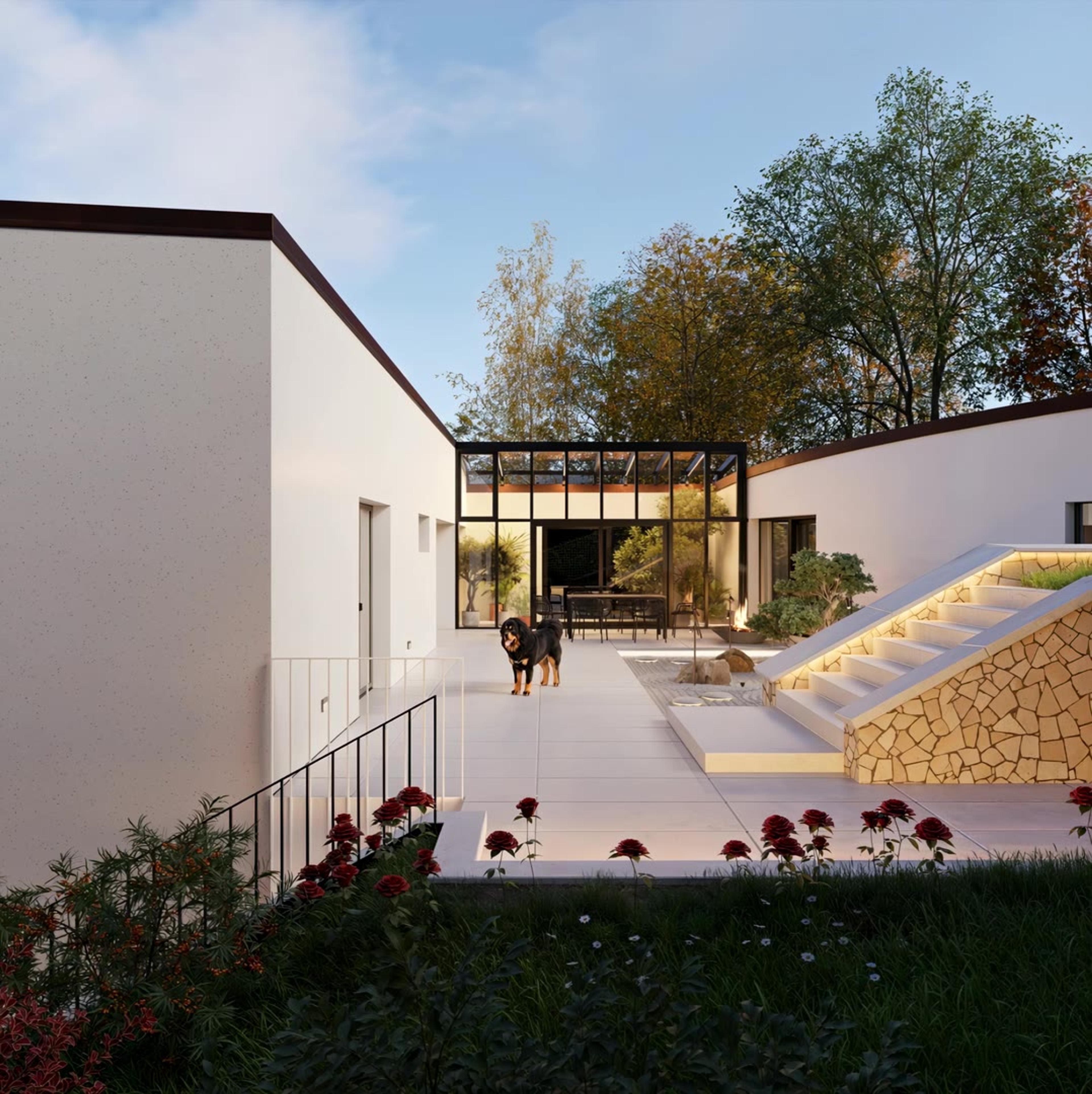KOOA – Villa in Smíchov, Prague — animation 10