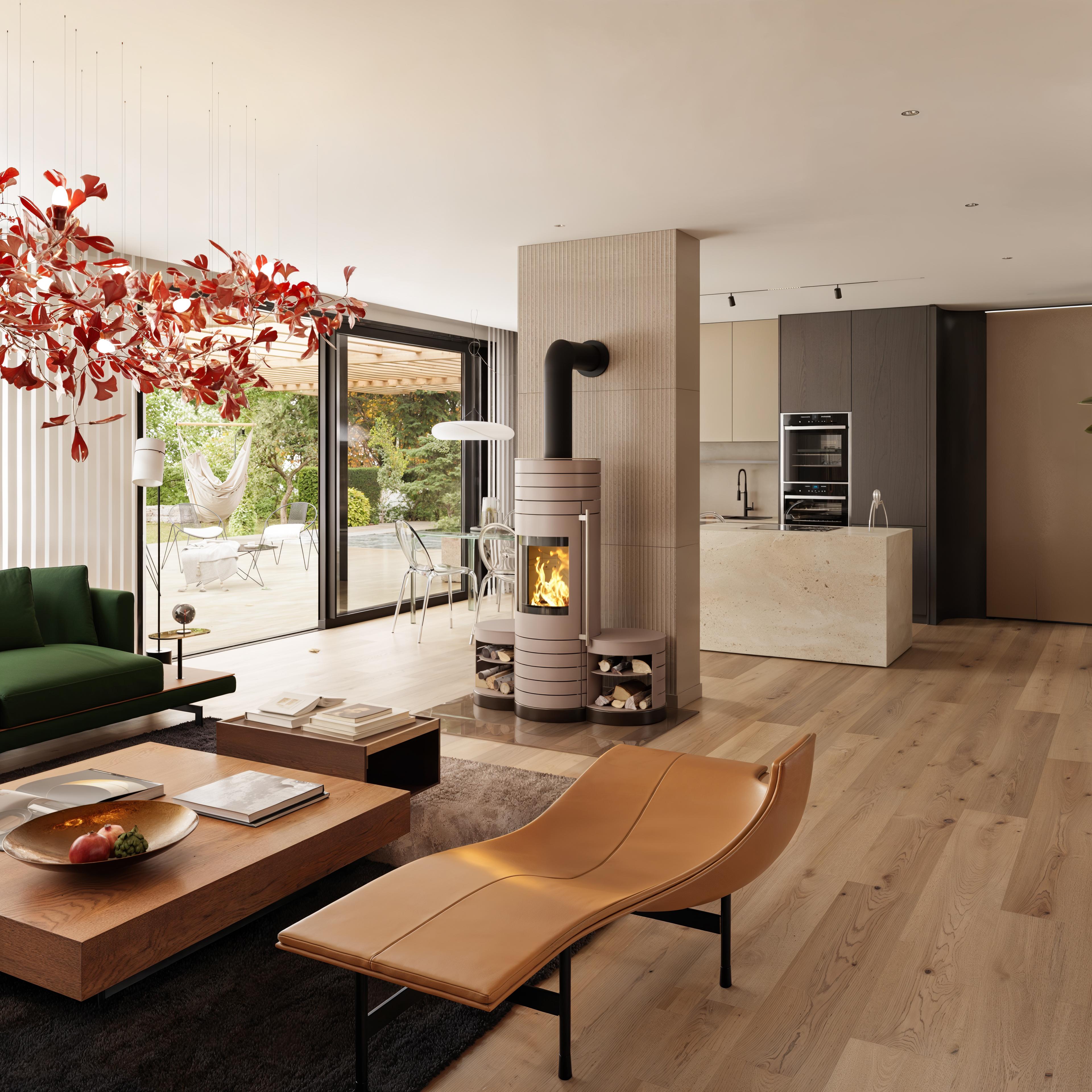 Haas+Sohn Waleria HSC stove — studio product shot