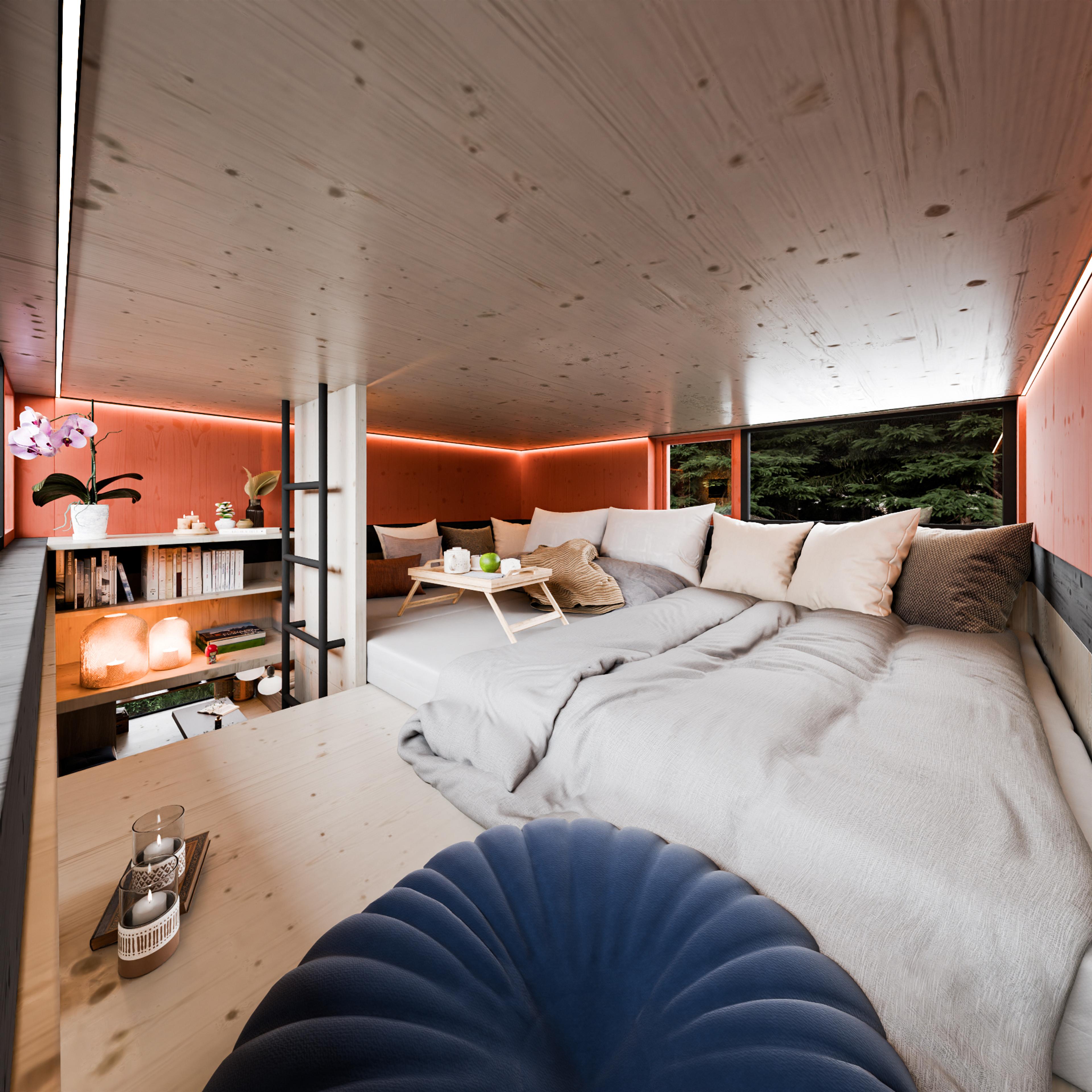Bayaya – Geisha — upstairs sleeping loft