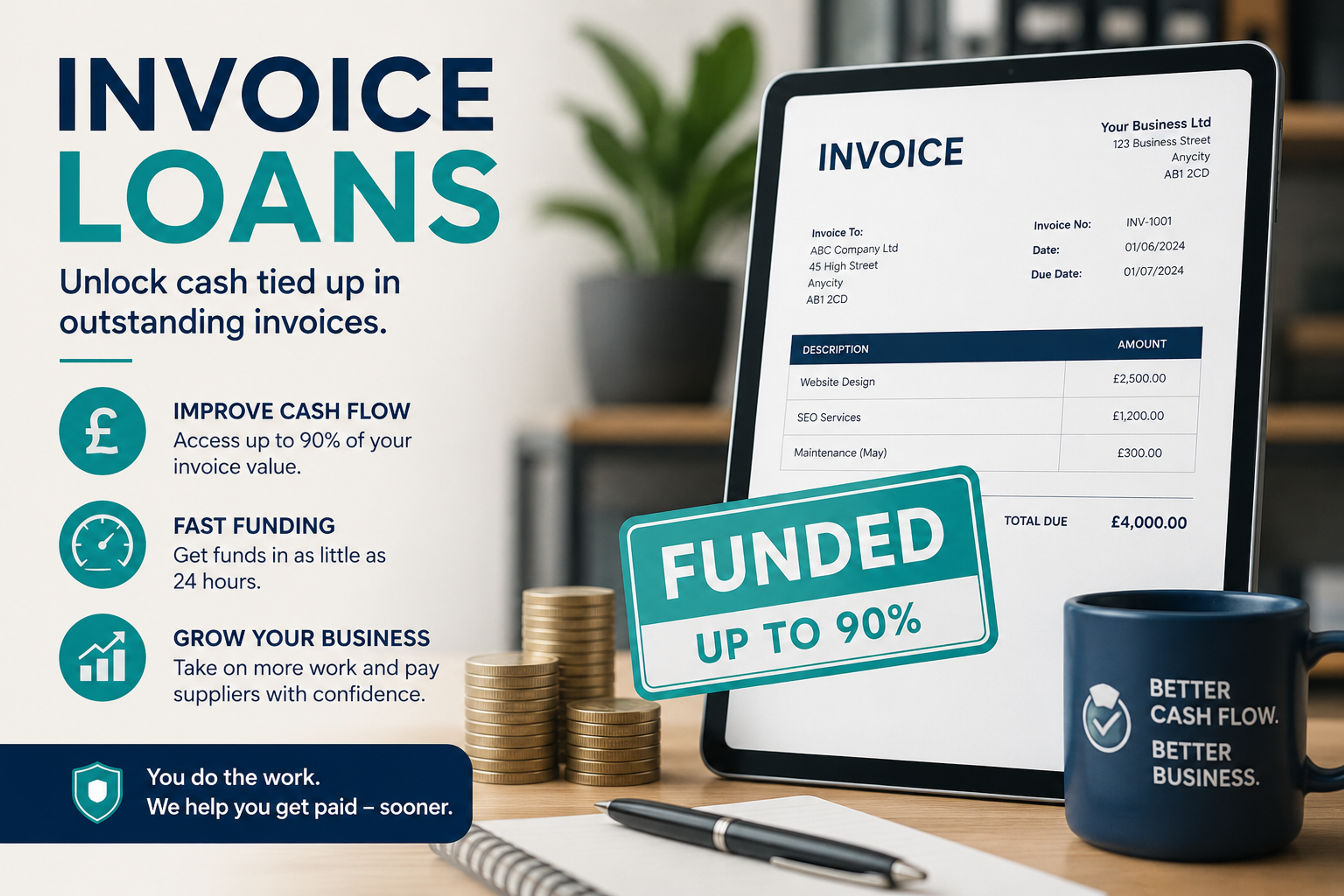Invoice Loans: How to Turn Unpaid Invoices into Fast Business Funding