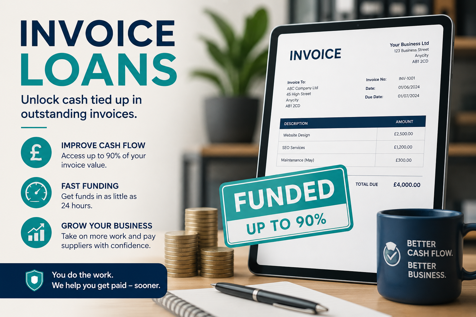 Invoice Loans: How to Turn Unpaid Invoices into Fast Business Funding