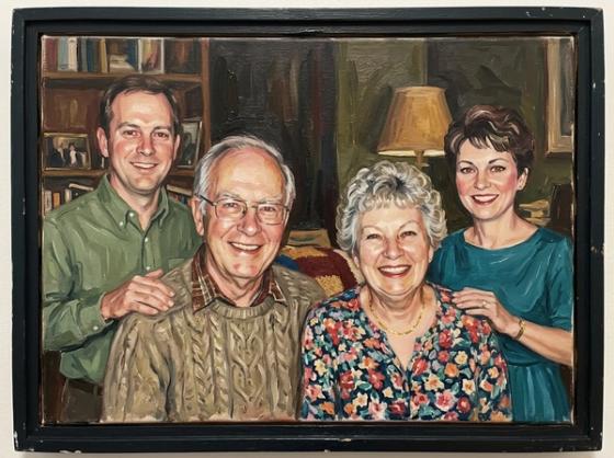 Hand-painted result — Oil, 16×20