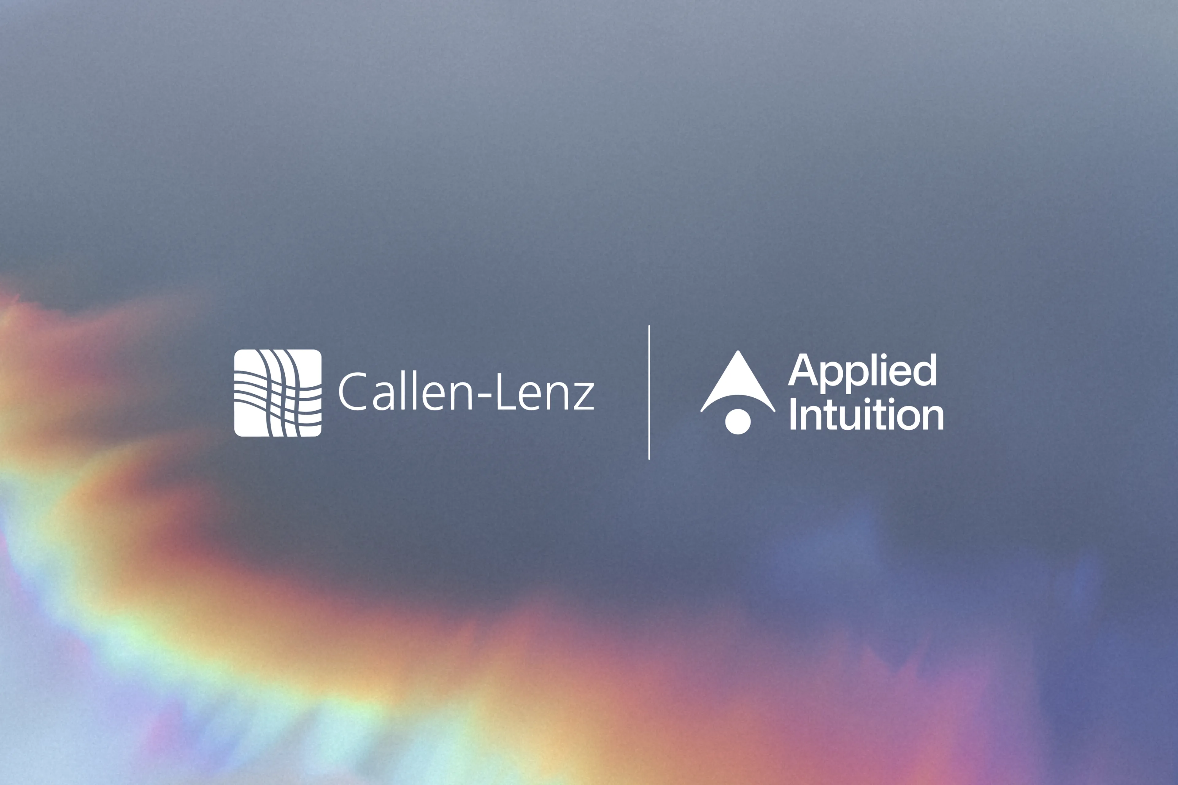 Callen-Lenz Applied Intuition partnership announcement