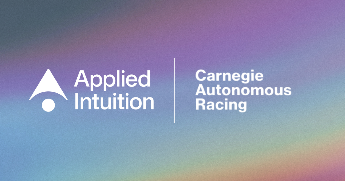 Applied Intuition sponsors Carnegie Autonomous Racing (CAR)