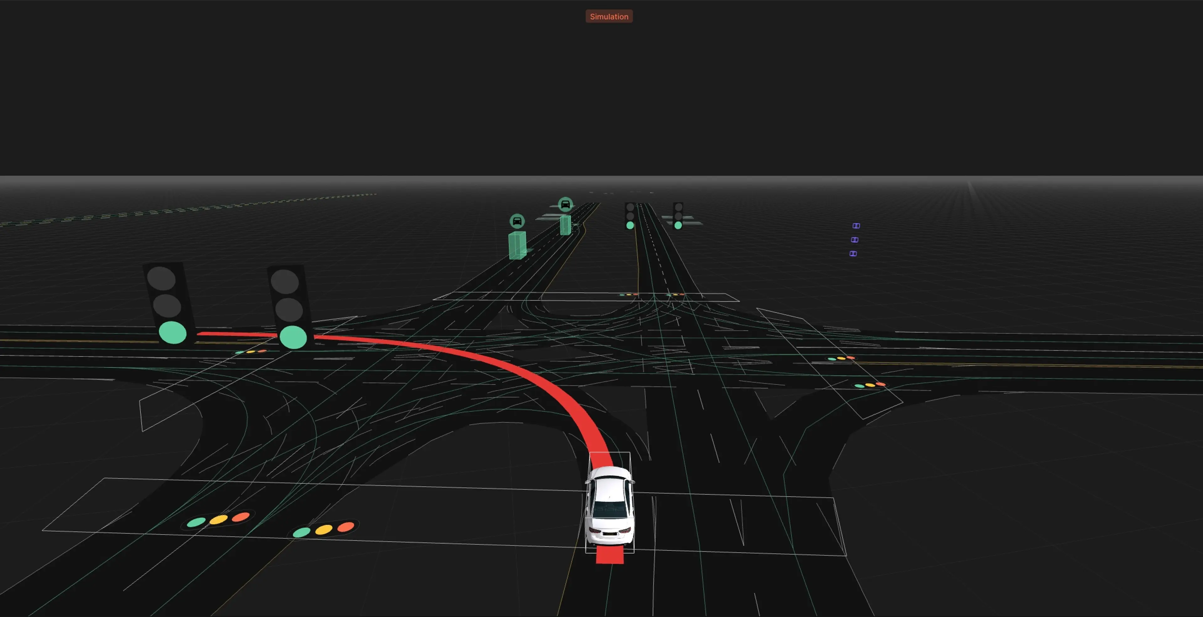 Applied Intuition Unprotected Left Turn