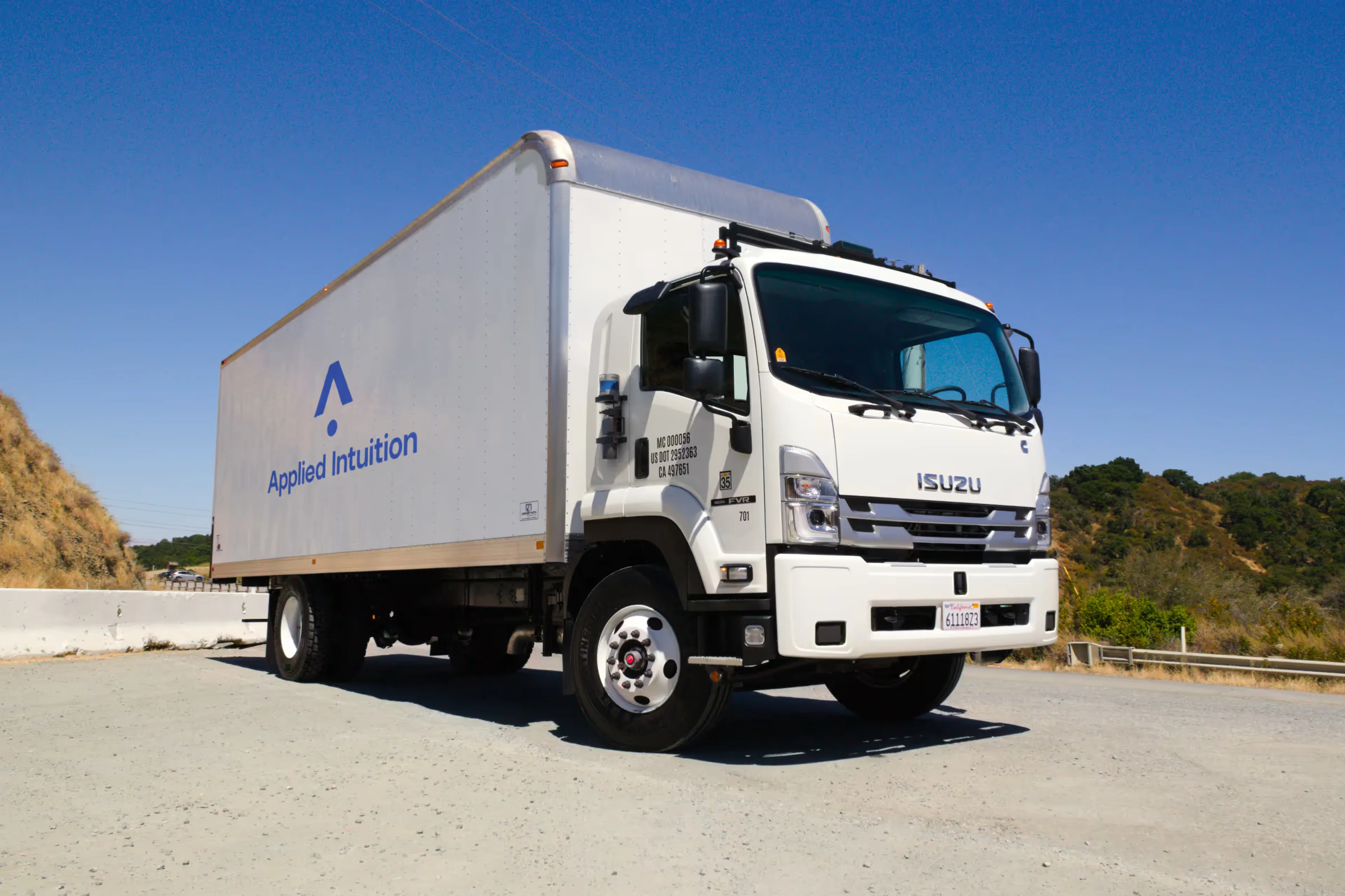 Applied Intuition Isuzu Truck