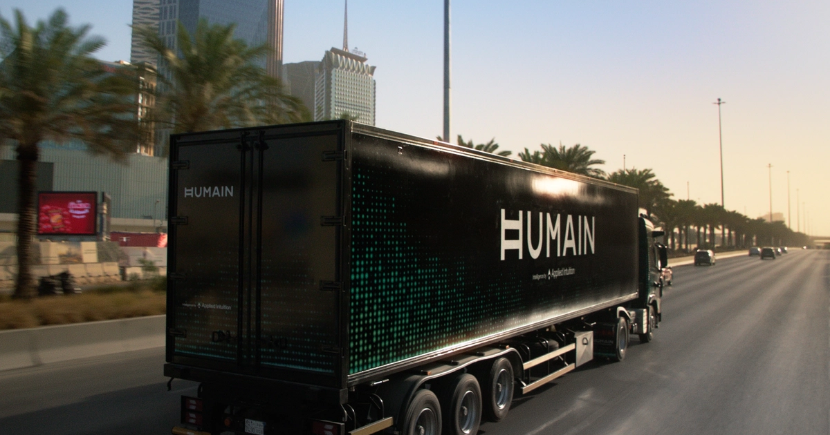 Self-Driving Trucks in Saudi Arabia: HUMAIN