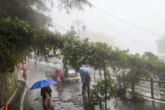 उत्तर प्रदेश में पश्चिमी यूपी में आज कुछ जगहों पर बारिश हो सकती है।