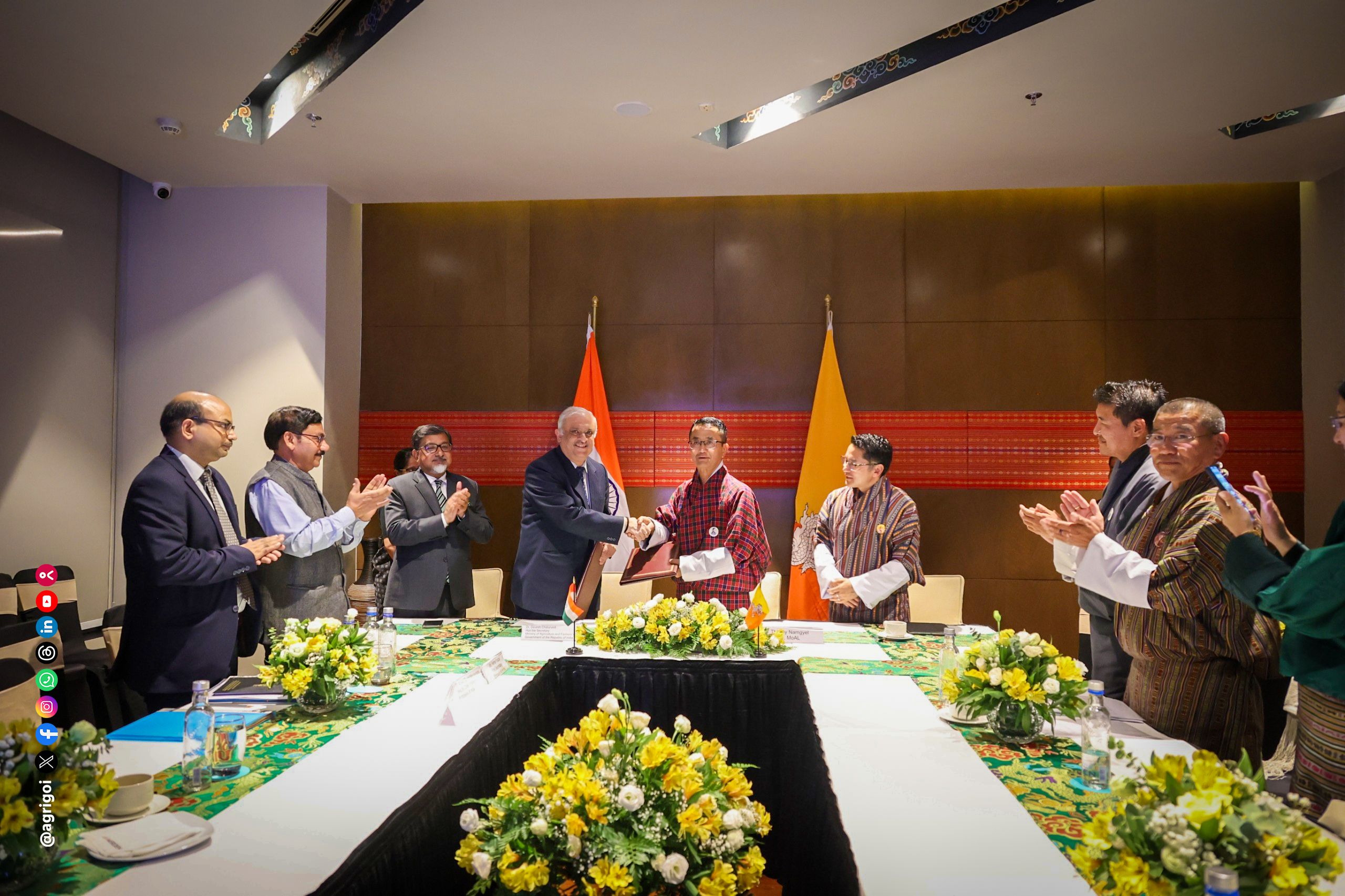 पशुधन, अनुसंधान और खेती में सहयोग बढ़ाएंगे भारत-भूटान