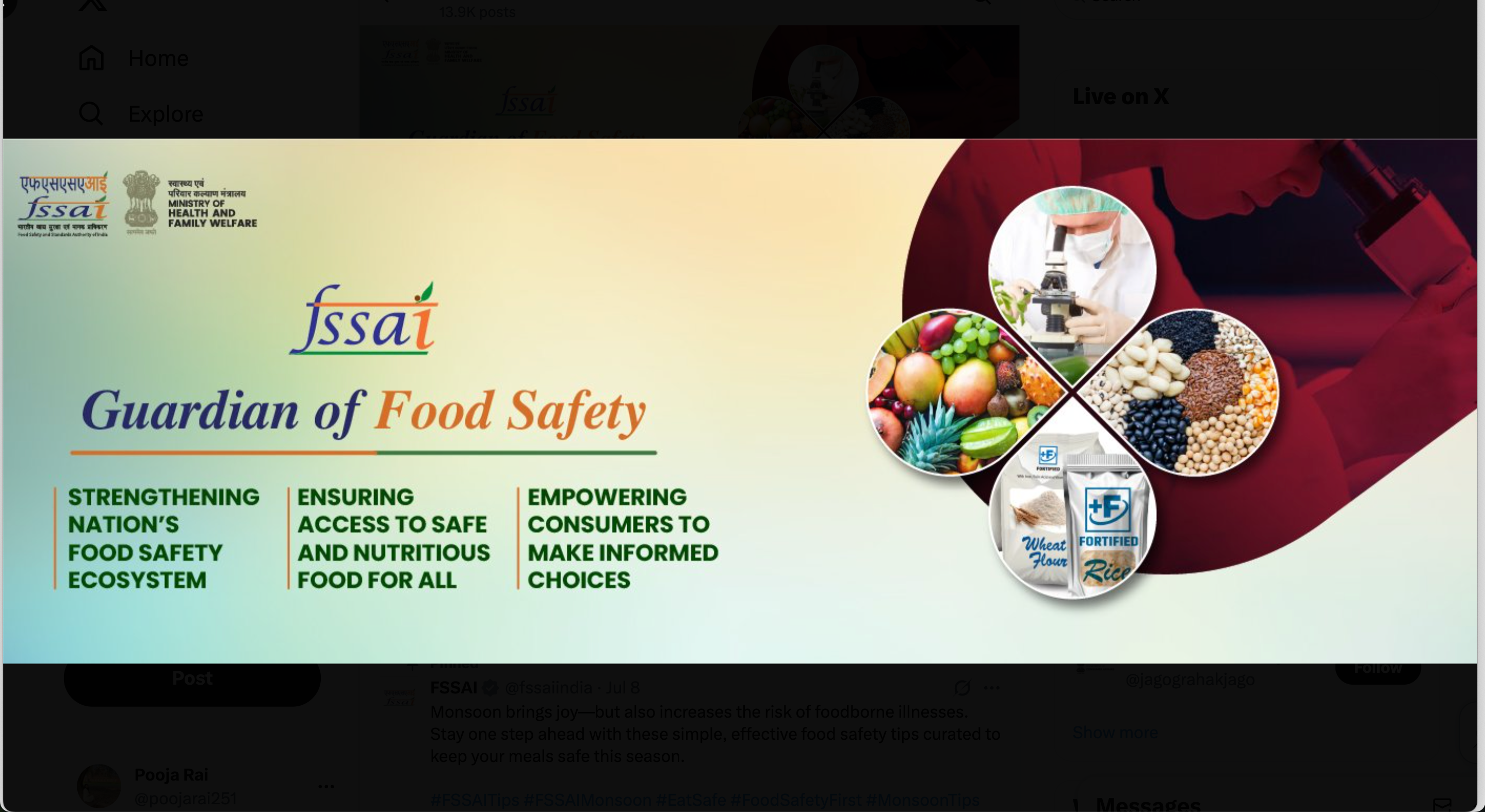 FSSAI की सभी E-commerce platforms को चेतावनी…पोर्टल पर देनी होगी डिटेल, नियम तोड़े तो होगी कार्रवाई