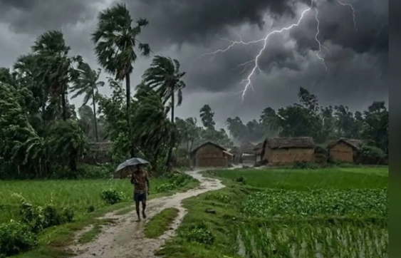 मानसून विदाई के बीच दक्षिण भारत में बारिश का दौर जारी