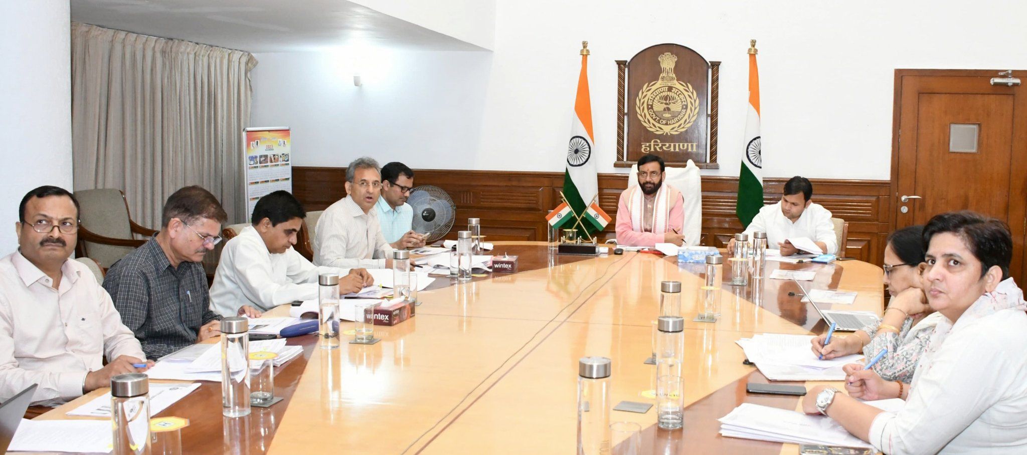 आग से बर्बाद हुई फसलों का मुआवजा देगी हरियाणा सरकार, सीएम सैनी ने दिये निर्देश