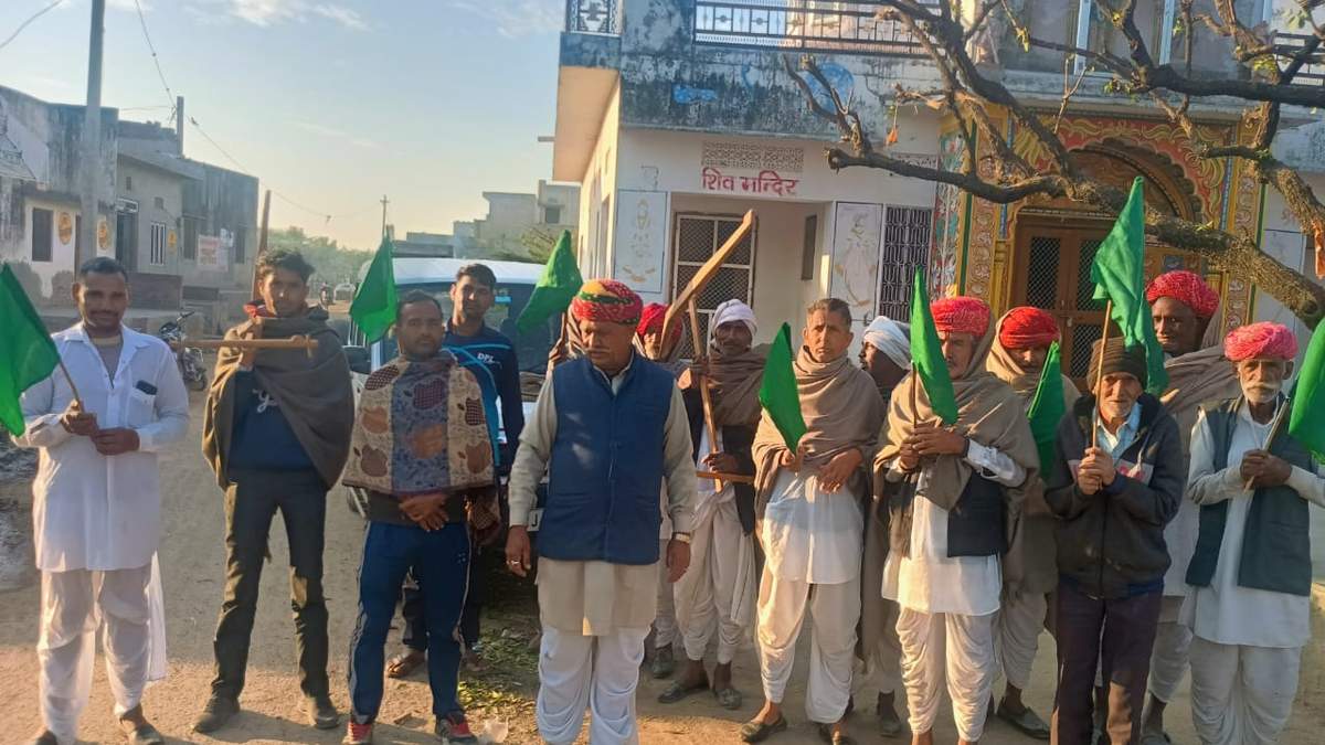 MSP लागू करवाने के लिए राजस्थान के 45,537 गांव बंद