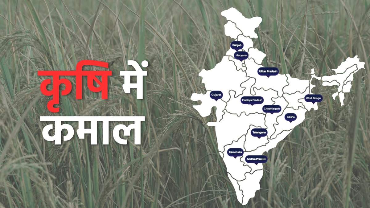 कृषि में कमाल करने वाले भारत के 10 राज्य