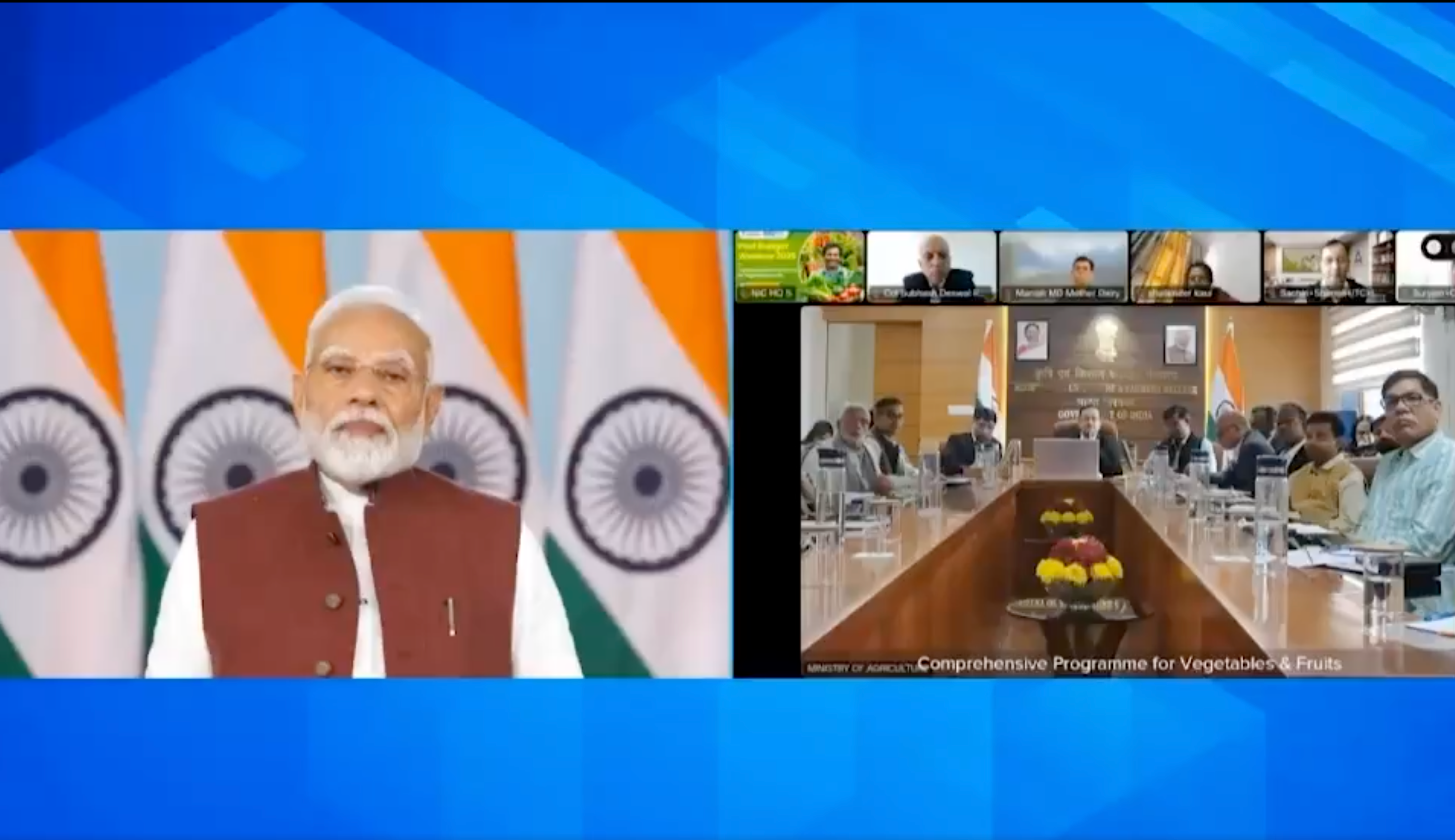 PM Modi बोले 'लोगों में पोषण को लेकर जागरूकता बढ़ी है. इसलिए, बागवानी, डेयरी और फिशरी सेक्टर्स में किया गया काफी इंवेस्टमेंट'