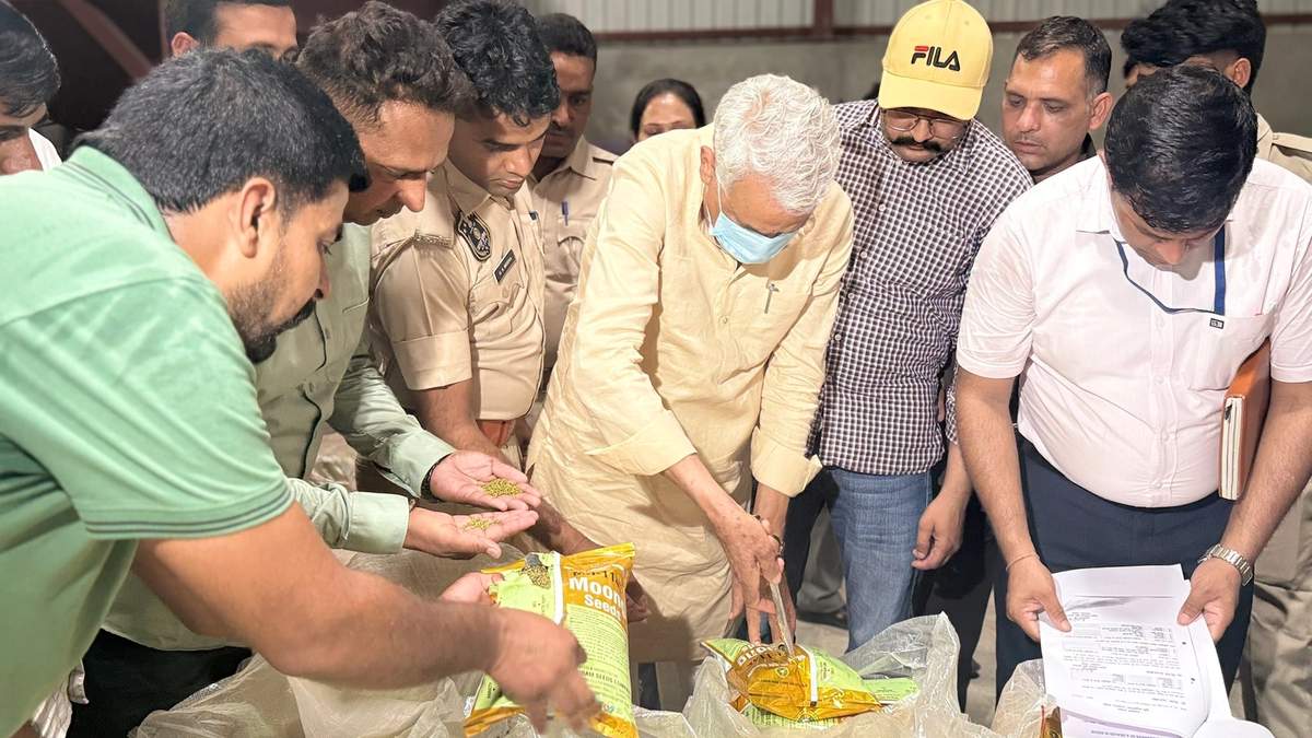 नकली खाद के बाद अब नकली बीज का भंडाफोड़, मंत्री किरोड़ीलाल मीणा की छापेमारी में कई गोदाम सीज