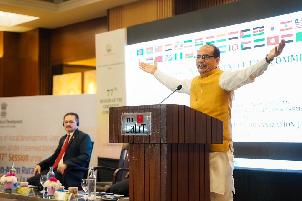 'भारत सबसे अधिक वार्षिक सदस्यता अंशदान 1,55,300 अमेरिकी डॉलर देता है' AARDO के 77वें सत्र में बोले मंत्री शिवराज