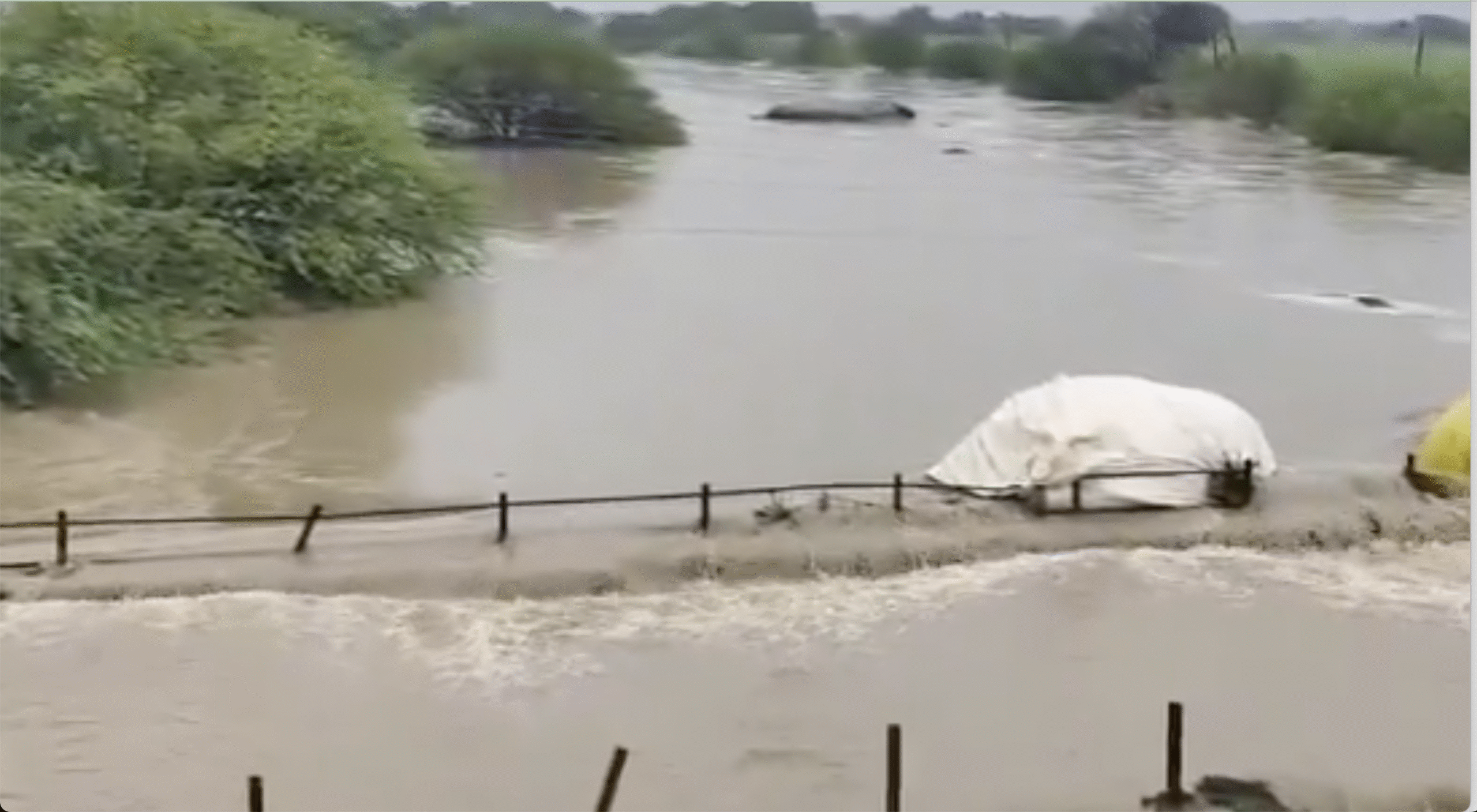 मॉनसून की विदाई के बाद भी बारिश ने मचाया कहर, सोयाबीन के ढेर बहे, किसानों के सामने बड़ा संकट