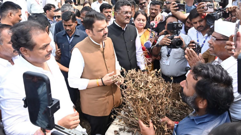महाराष्ट्र में सूखा घोषित, 265 तहसीलों के किसानों को कर्ज और बिजली में राहत